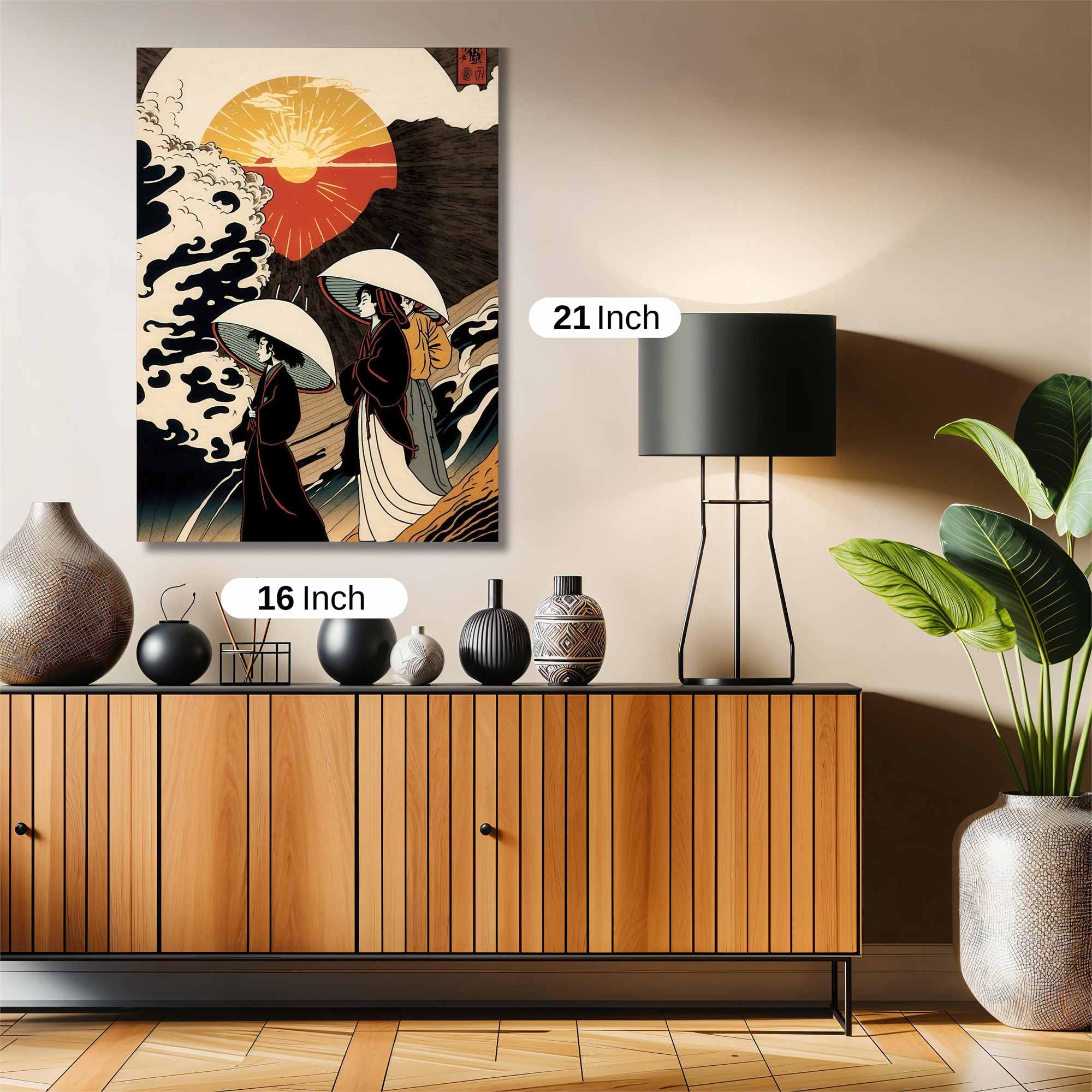 Sunrise Serenity Safe Wall Magnetic / M