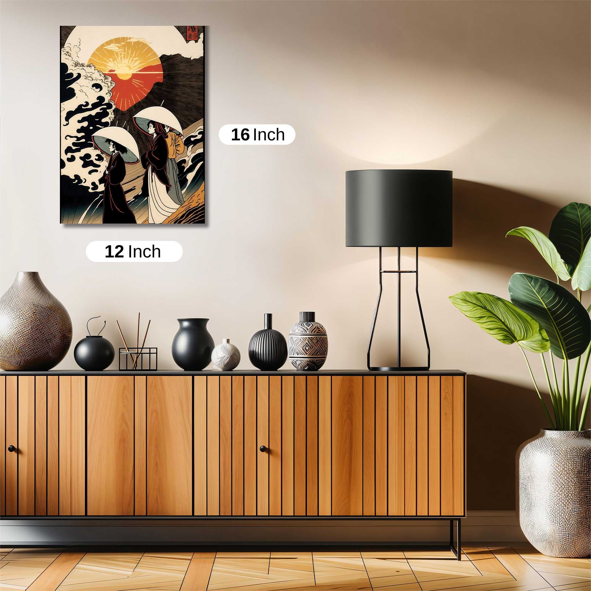 Sunrise Serenity Safe Wall Magnetic / M