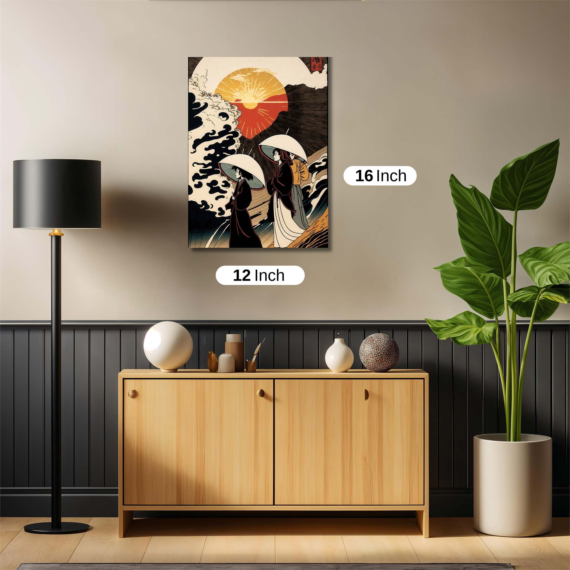 Sunrise Serenity Safe Wall Magnetic / M