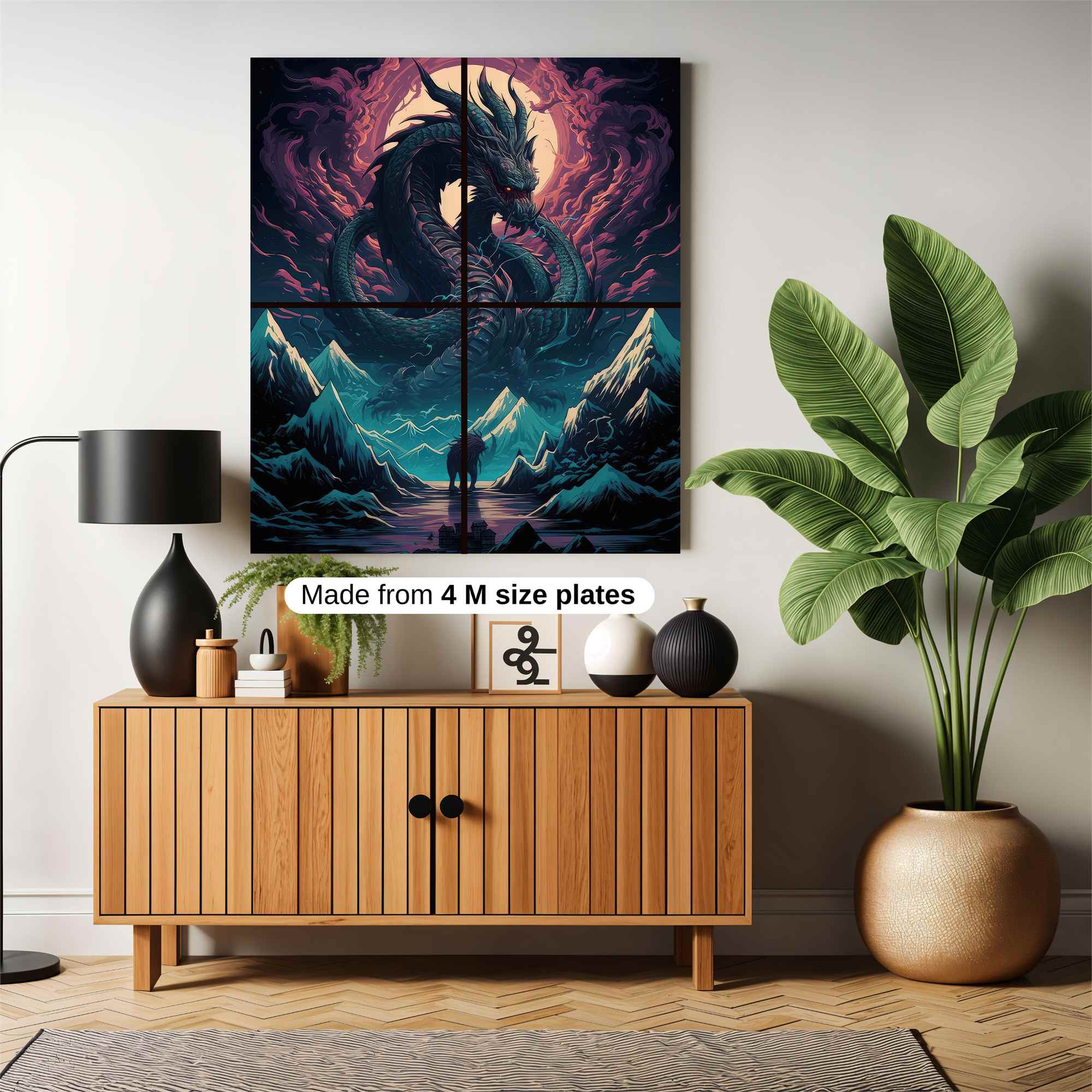 Dragon Eclipse Safe Wall Magnetic / M