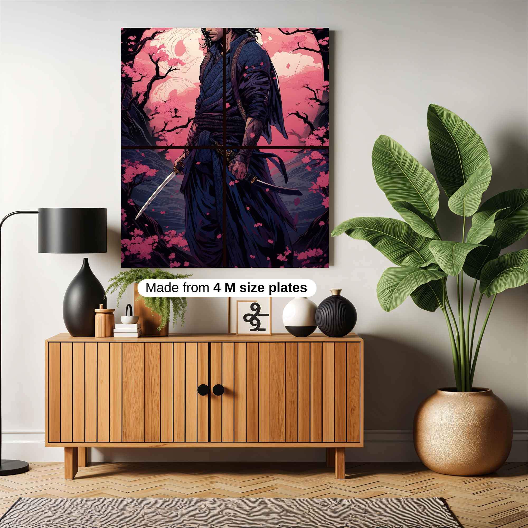 Samurai Serenity Safe Wall Magnetic / M