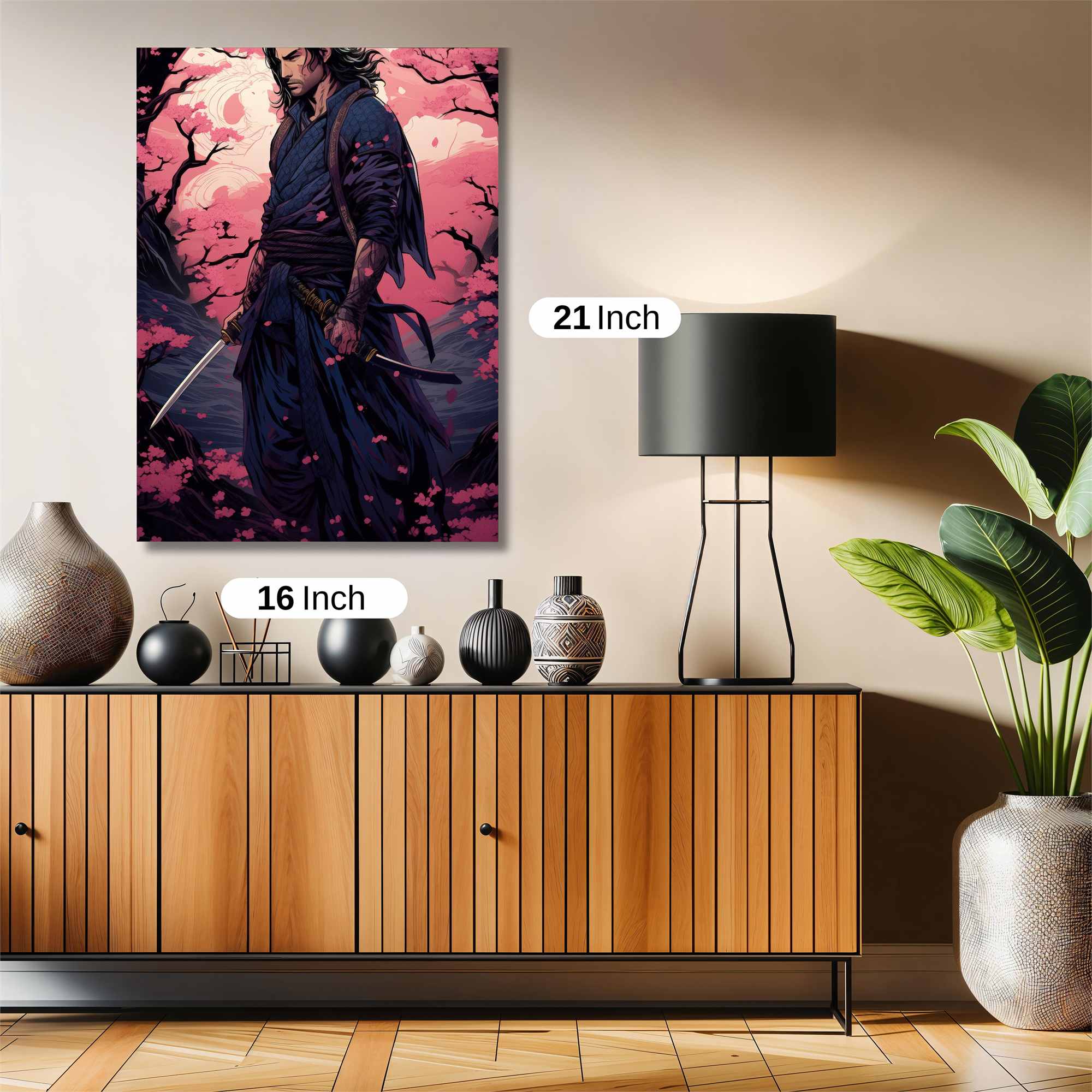 Samurai Serenity Safe Wall Magnetic / M