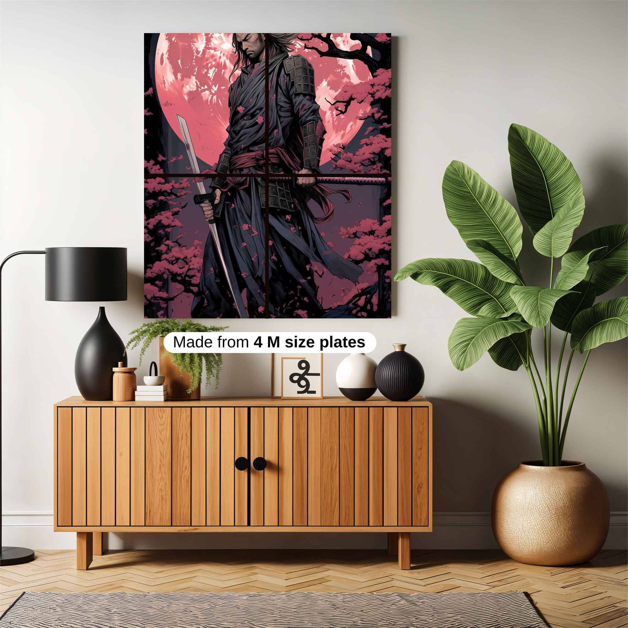 Samurai Serenity Safe Wall Magnetic / M