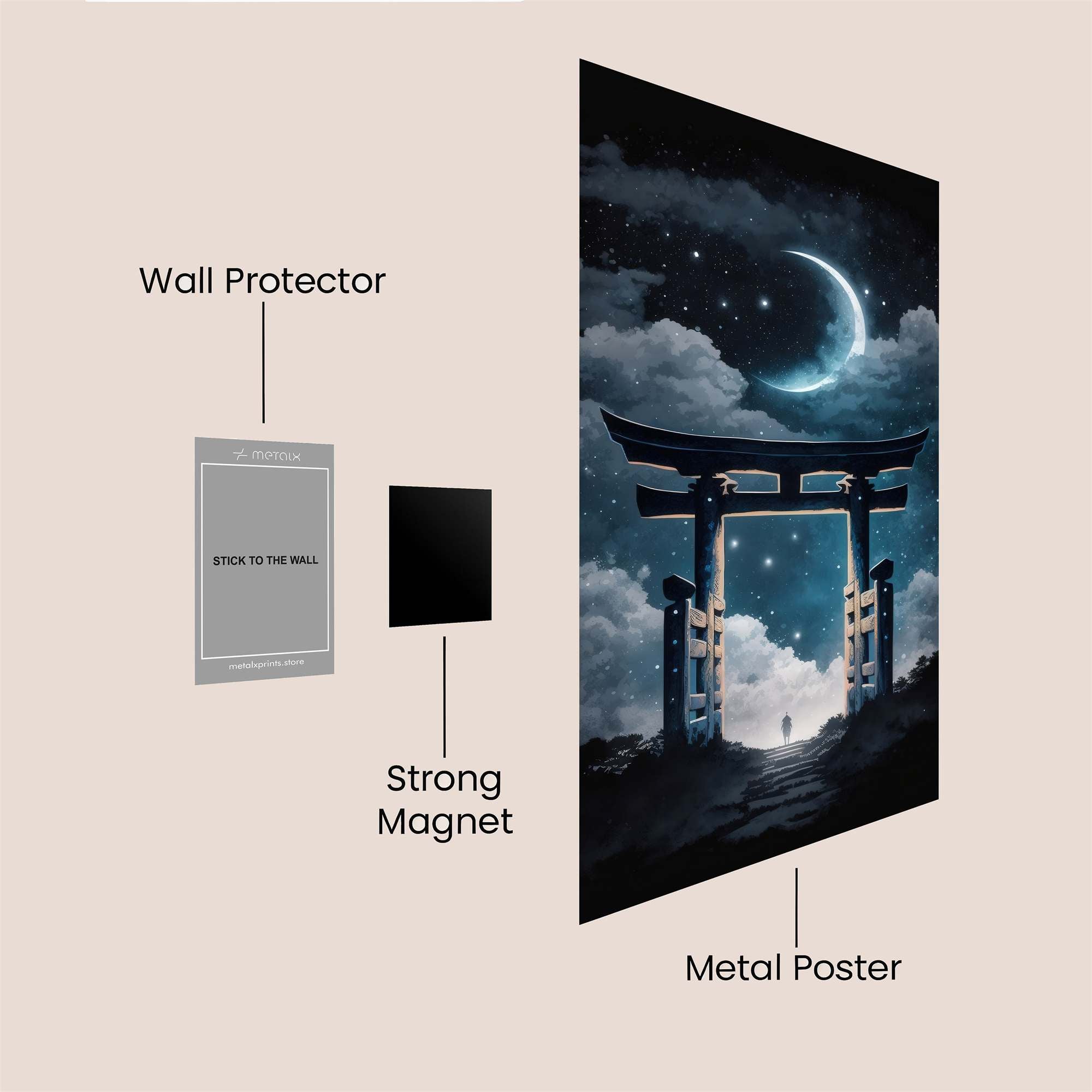 Torii Tranquility Safe Wall Magnetic / M