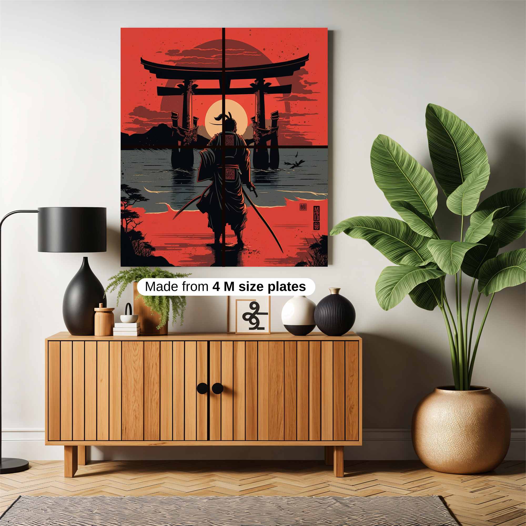 Samurai Serenity Safe Wall Magnetic / M
