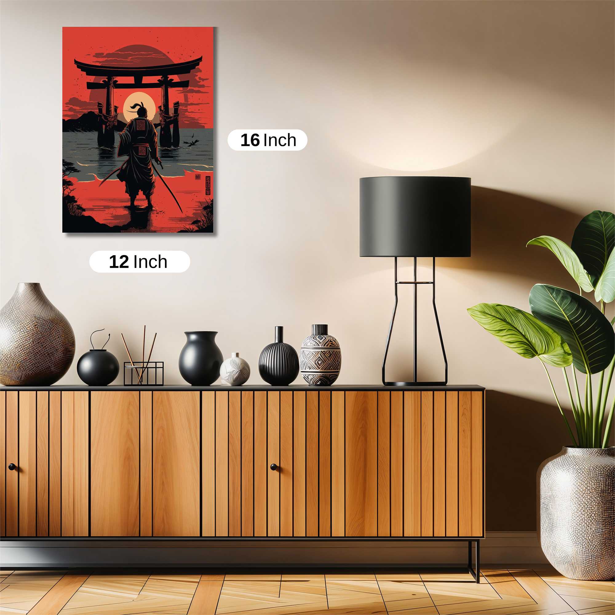 Samurai Serenity Safe Wall Magnetic / M