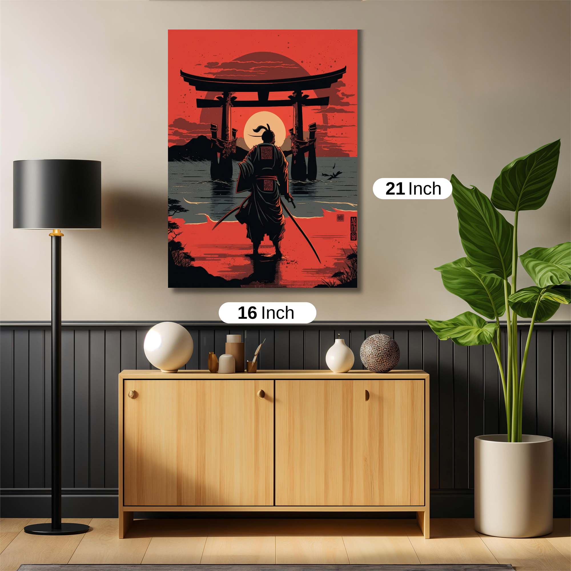 Samurai Serenity Safe Wall Magnetic / M