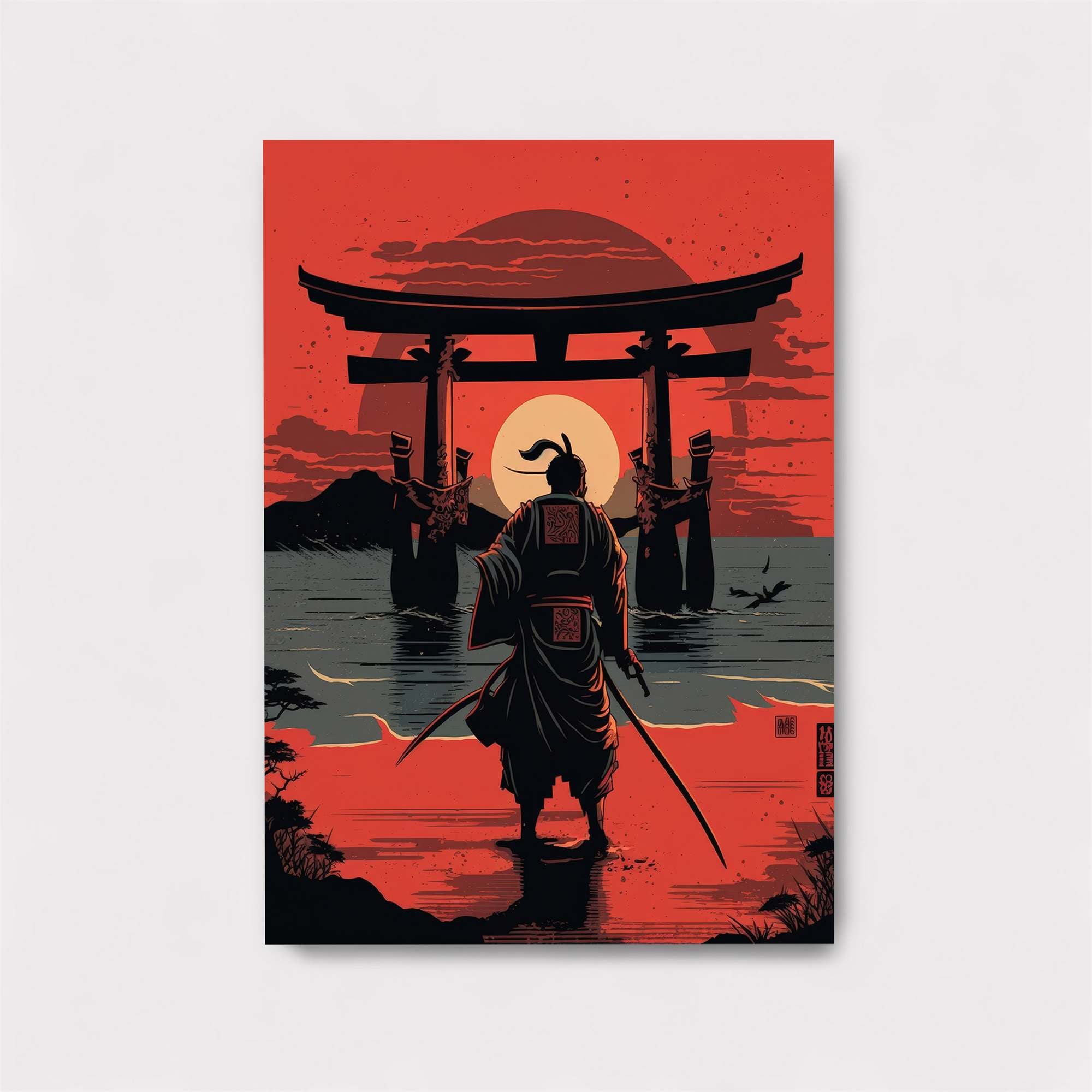 Samurai Serenity Safe Wall Magnetic / M