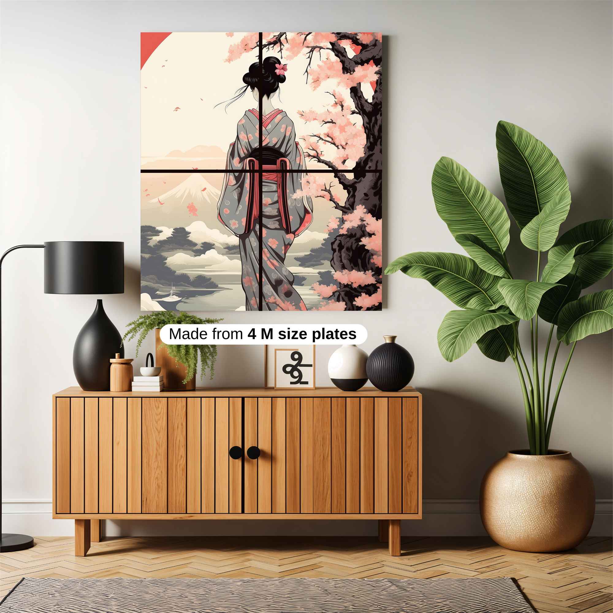 Geisha Serenity Safe Wall Magnetic / M