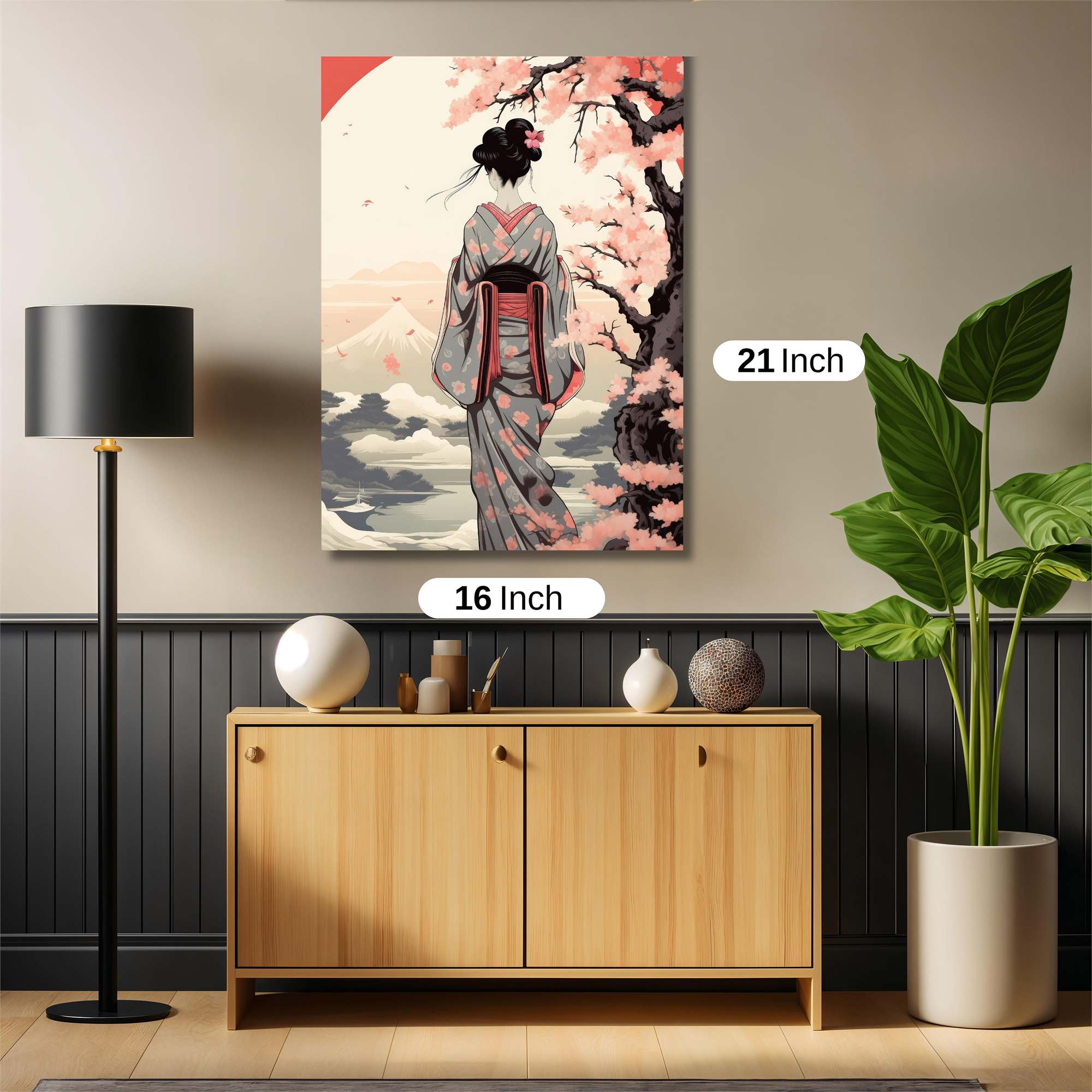 Geisha Serenity Safe Wall Magnetic / M