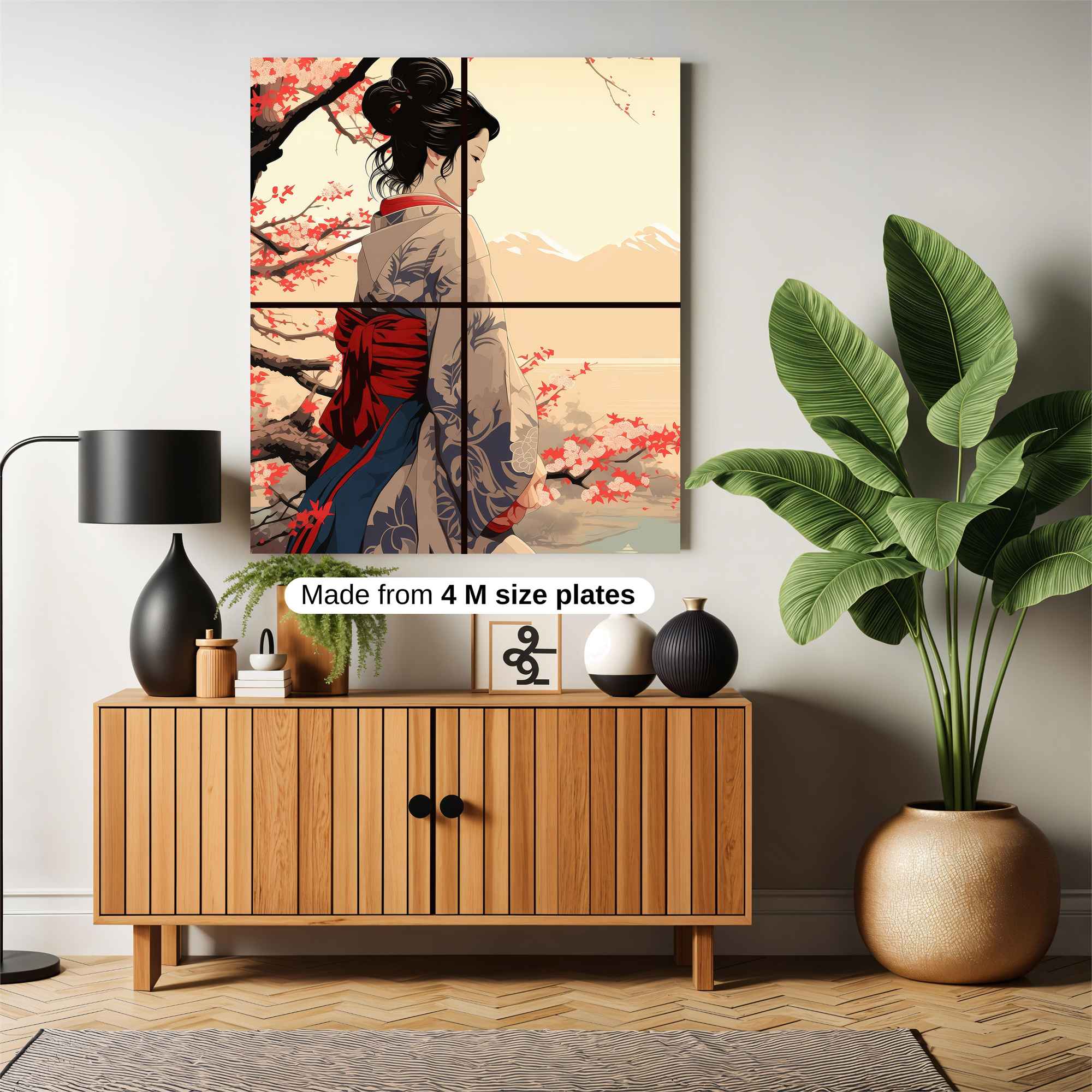 Geisha Serenity Safe Wall Magnetic / M