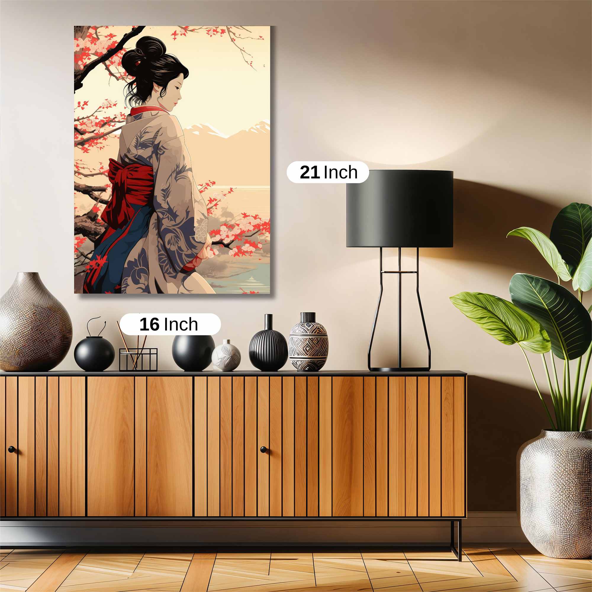 Geisha Serenity Safe Wall Magnetic / M