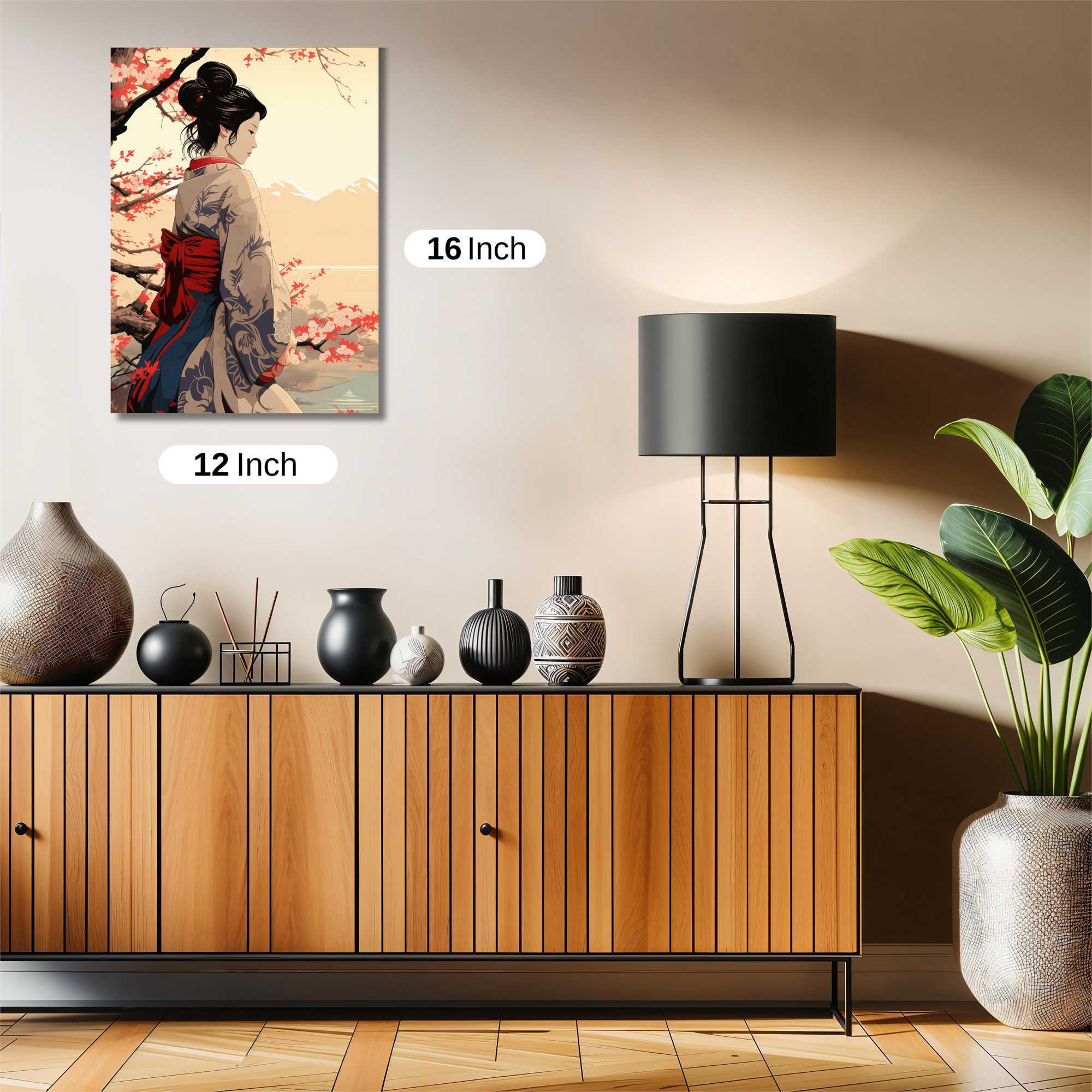 Geisha Serenity Safe Wall Magnetic / M