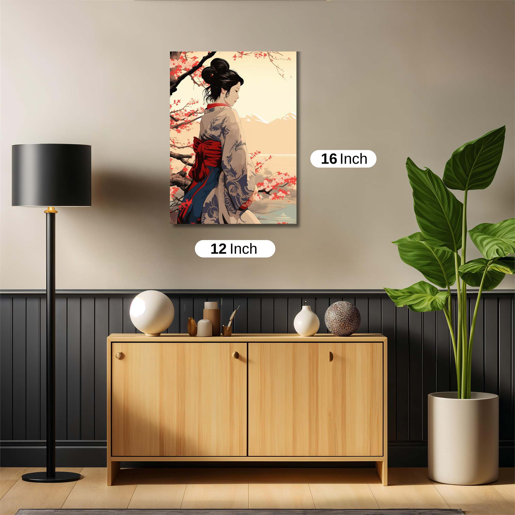 Geisha Serenity Safe Wall Magnetic / M