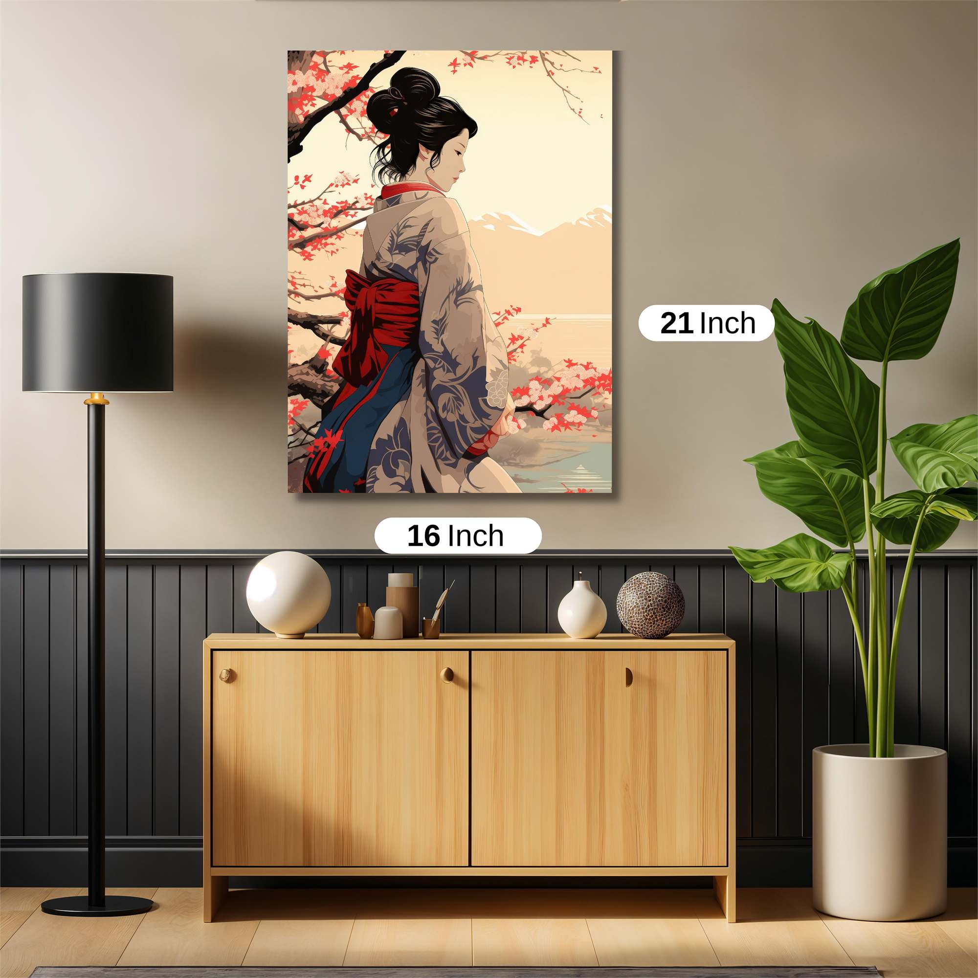 Geisha Serenity Safe Wall Magnetic / M