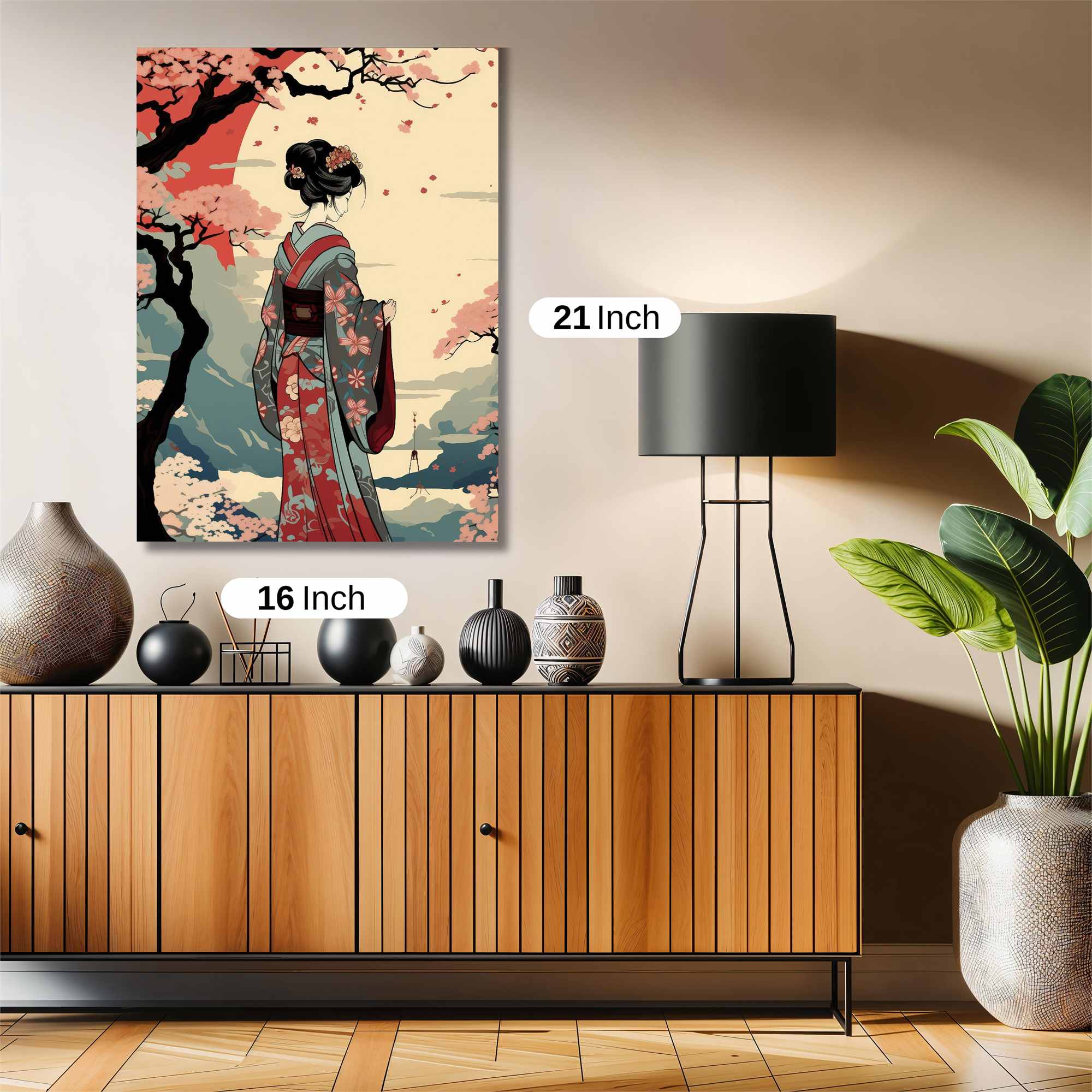 Geisha Serenity Safe Wall Magnetic / M