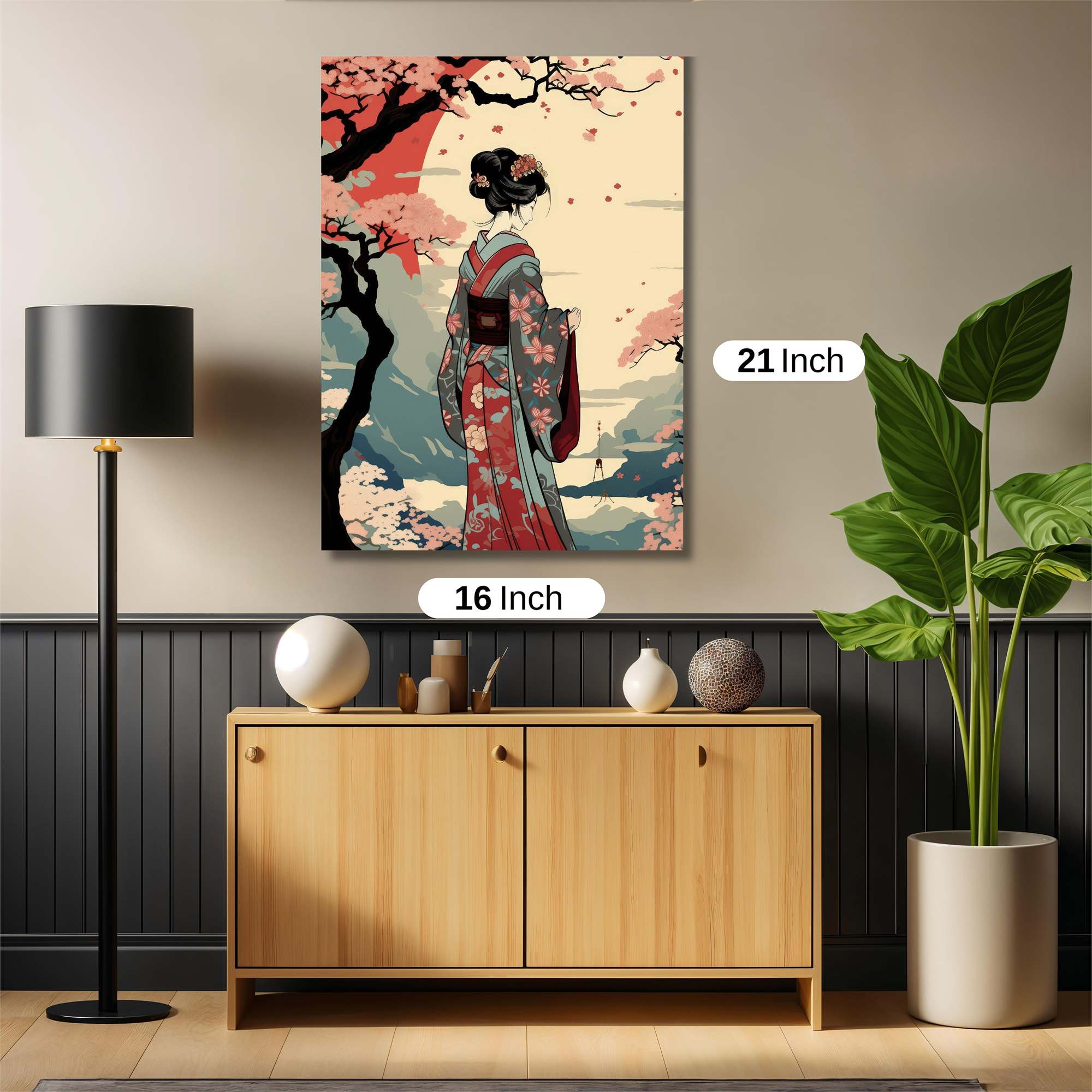 Geisha Serenity Safe Wall Magnetic / M