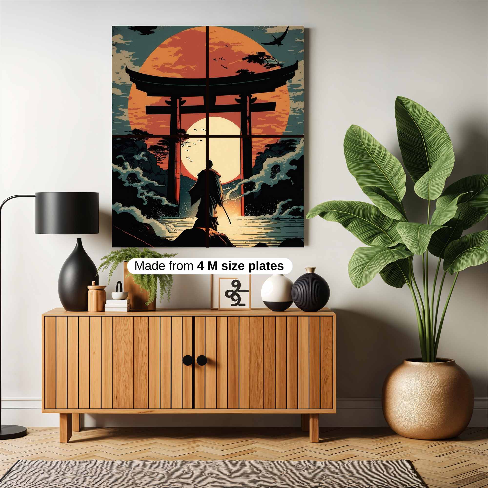 Samurai Serenity Safe Wall Magnetic / M