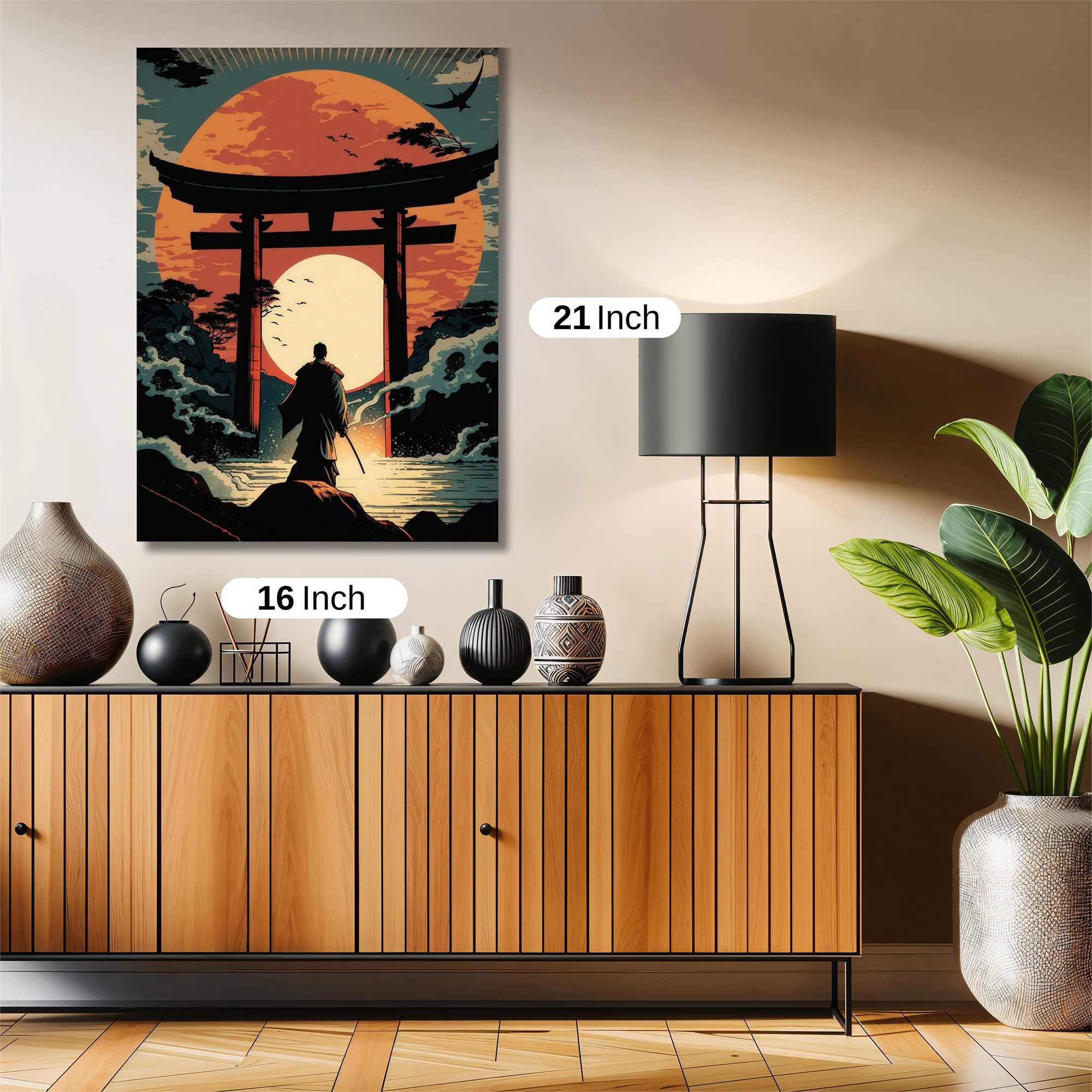 Samurai Serenity Safe Wall Magnetic / M