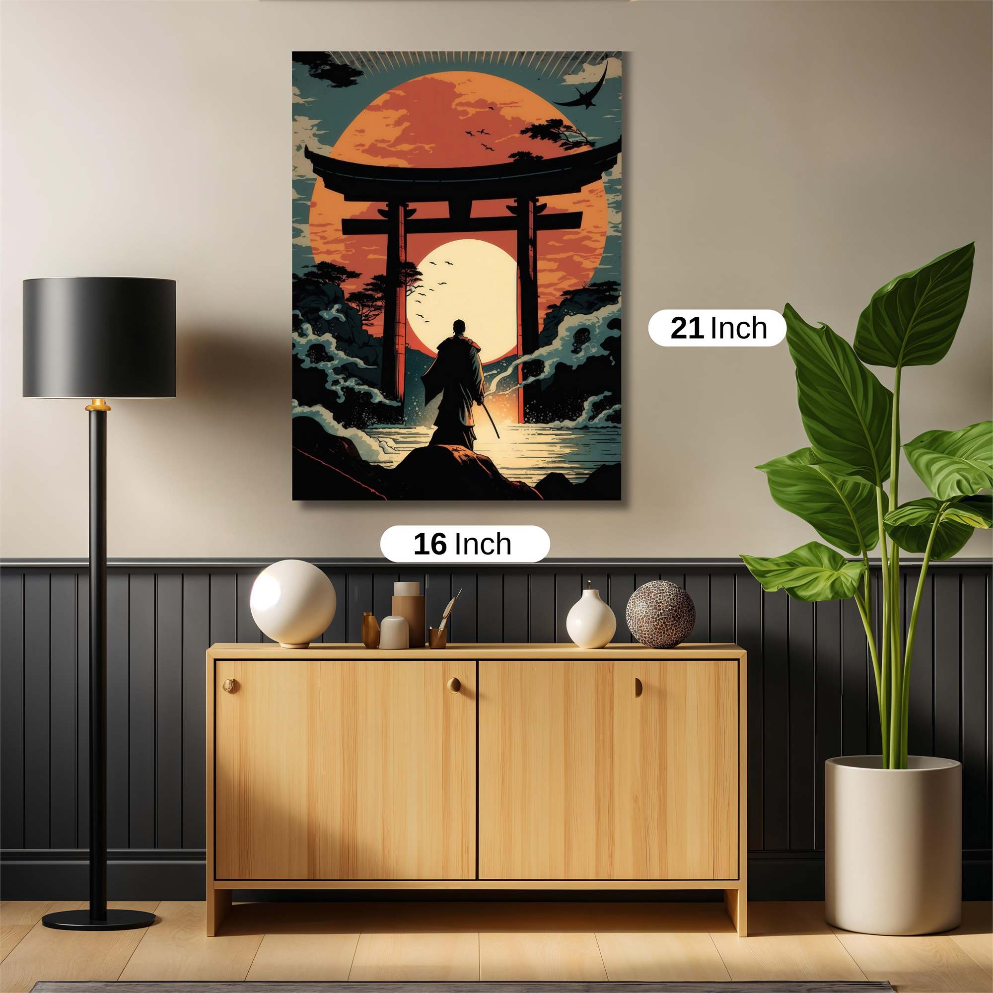 Samurai Serenity Safe Wall Magnetic / M