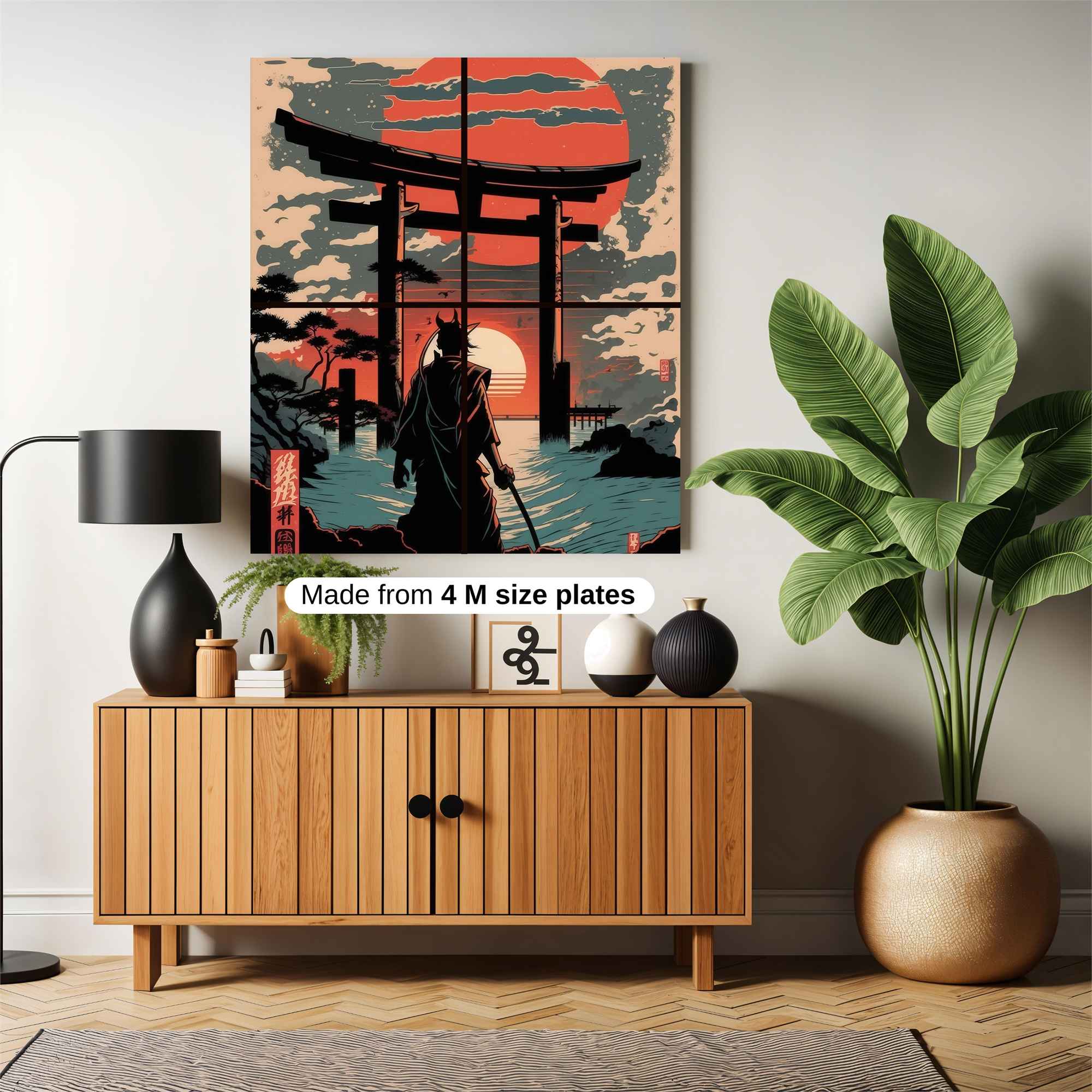 Samurai Serenity Safe Wall Magnetic / M