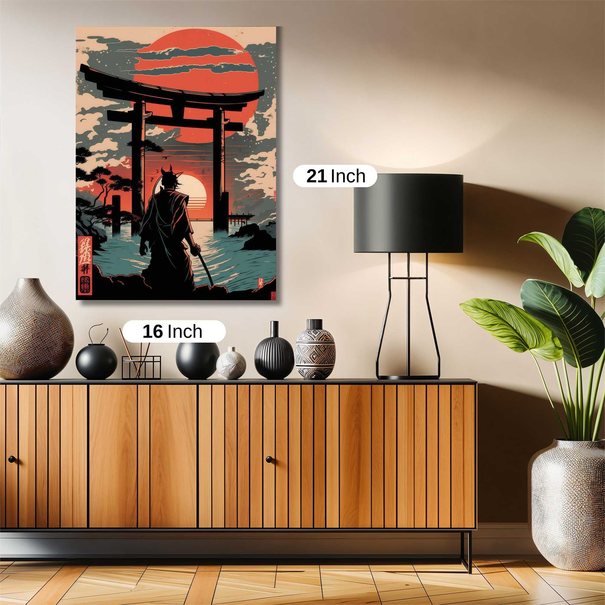 Samurai Serenity Safe Wall Magnetic / M