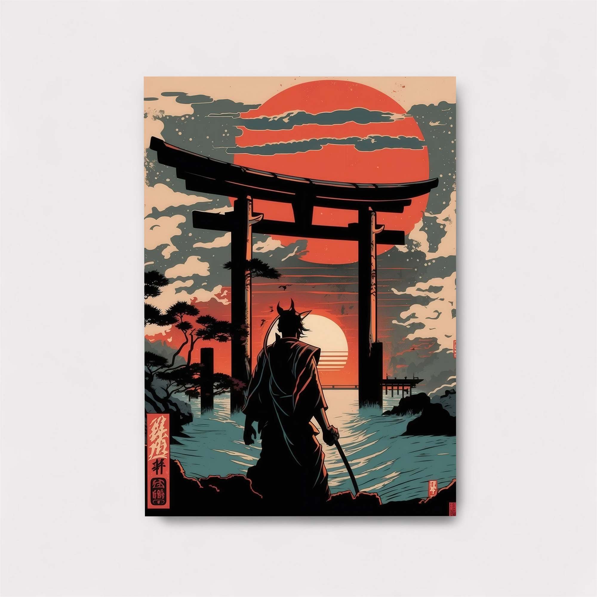 Samurai Serenity Safe Wall Magnetic / M