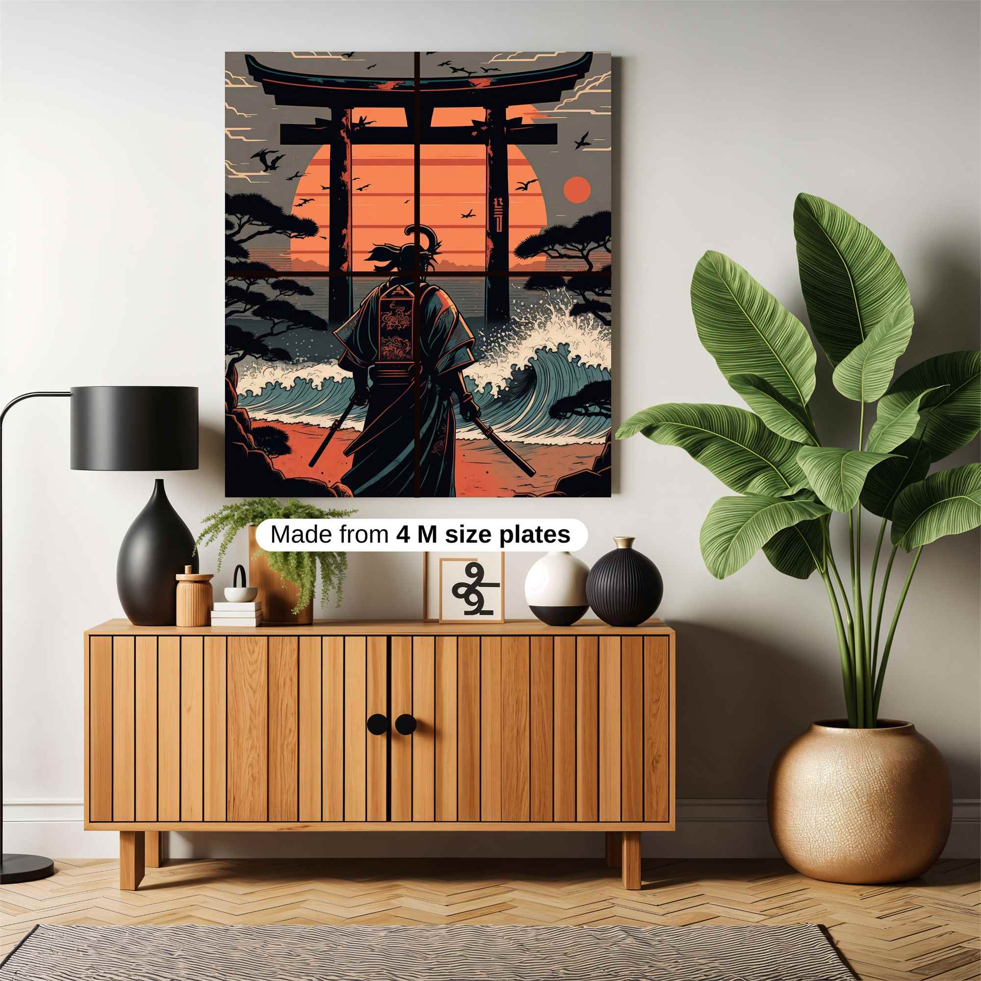 Samurai Serenity Safe Wall Magnetic / M