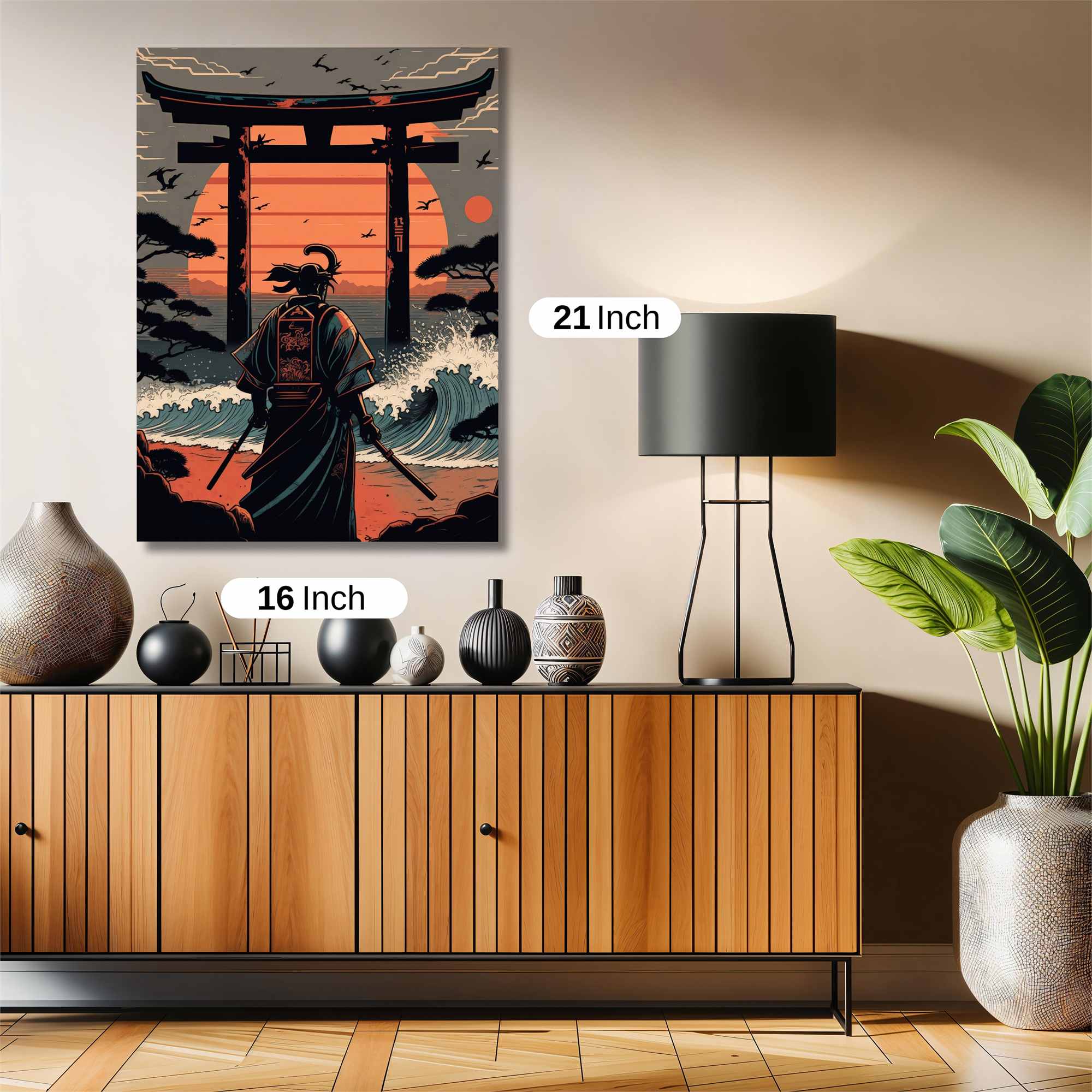 Samurai Serenity Safe Wall Magnetic / M