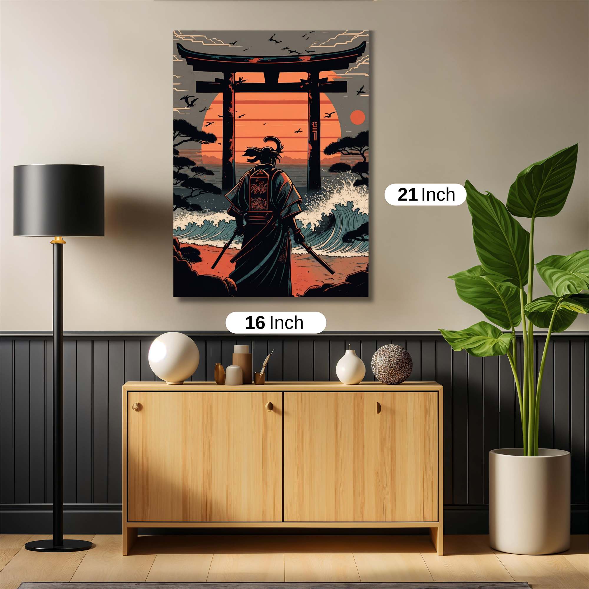 Samurai Serenity Safe Wall Magnetic / M