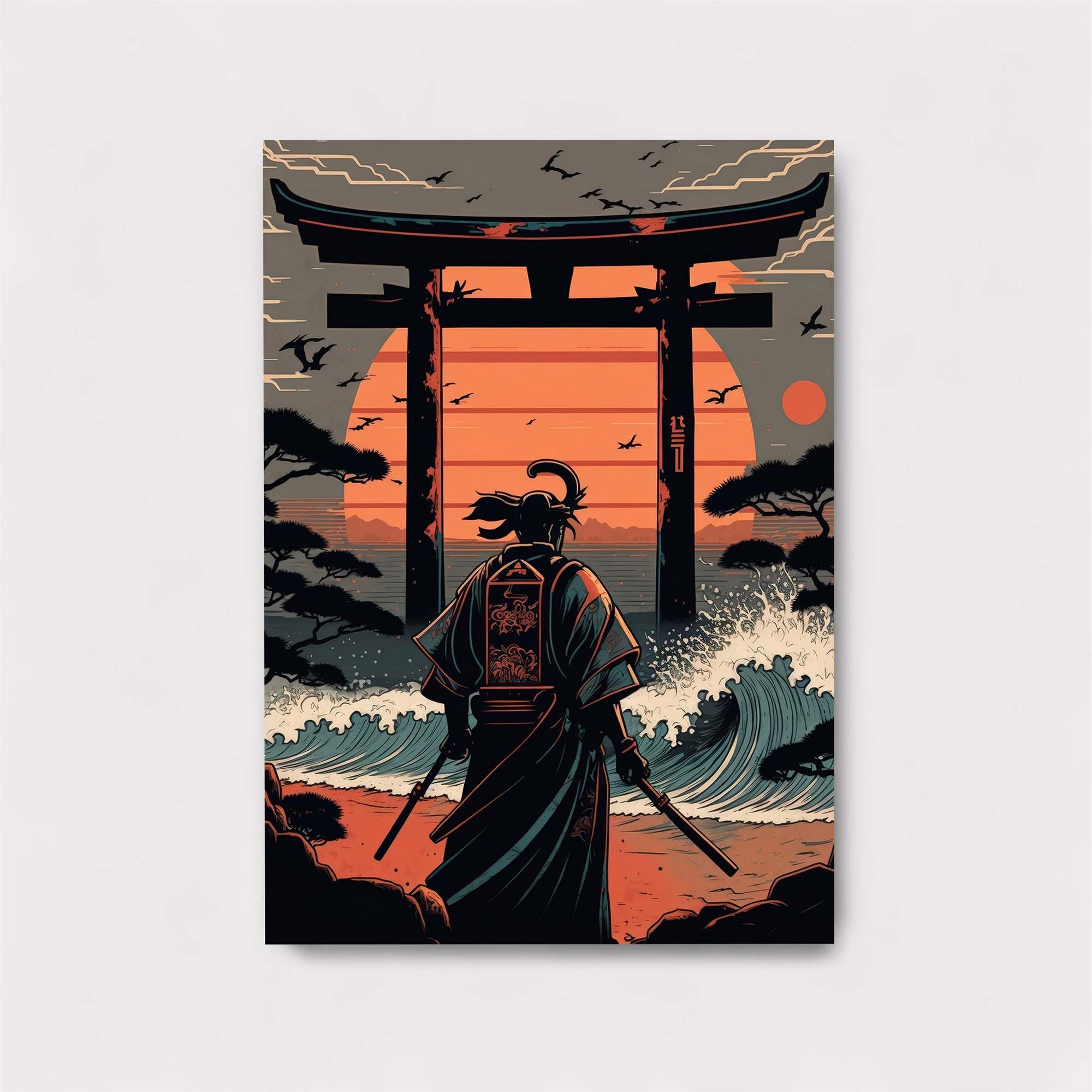 Samurai Serenity Safe Wall Magnetic / M