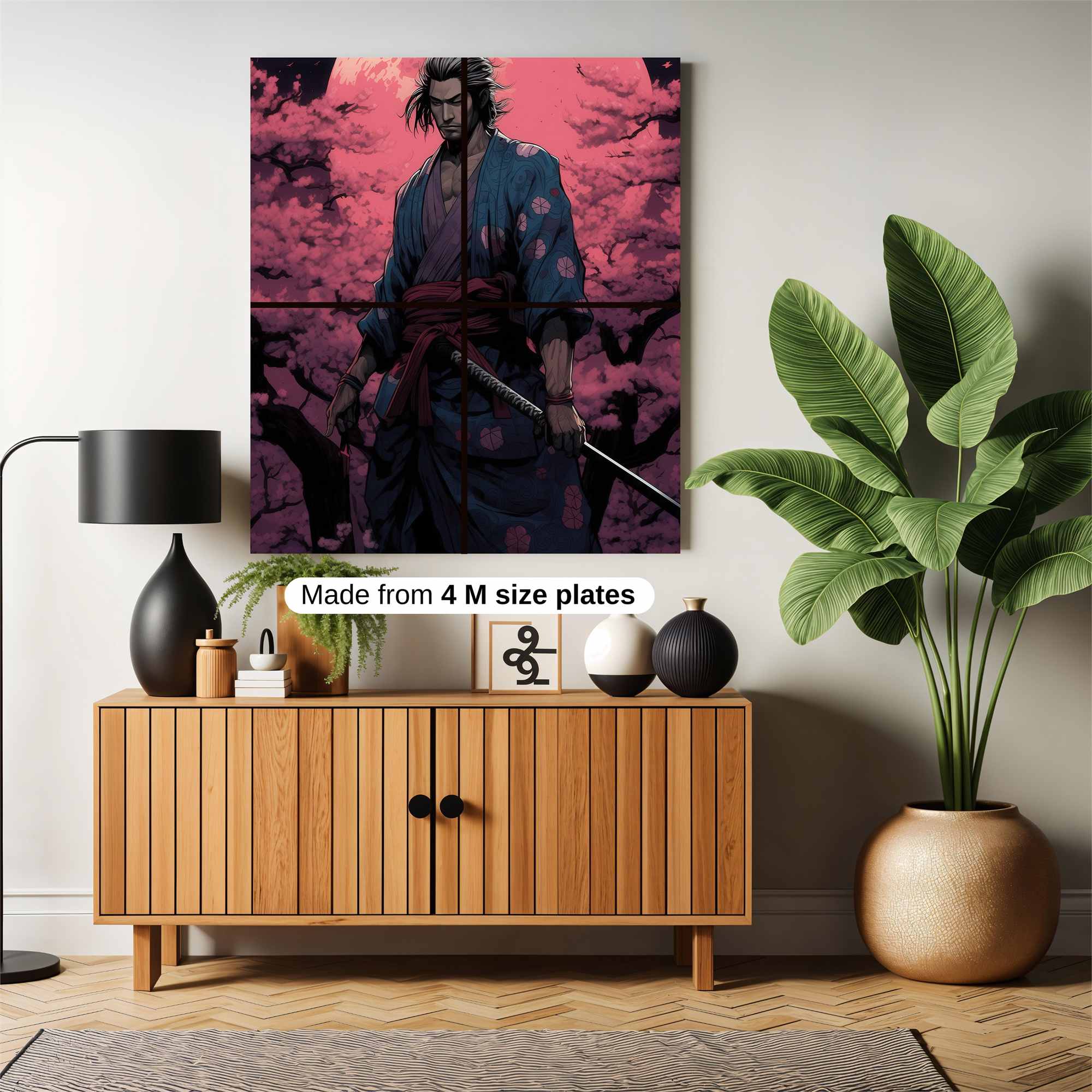 Samurai Serenity Safe Wall Magnetic / M