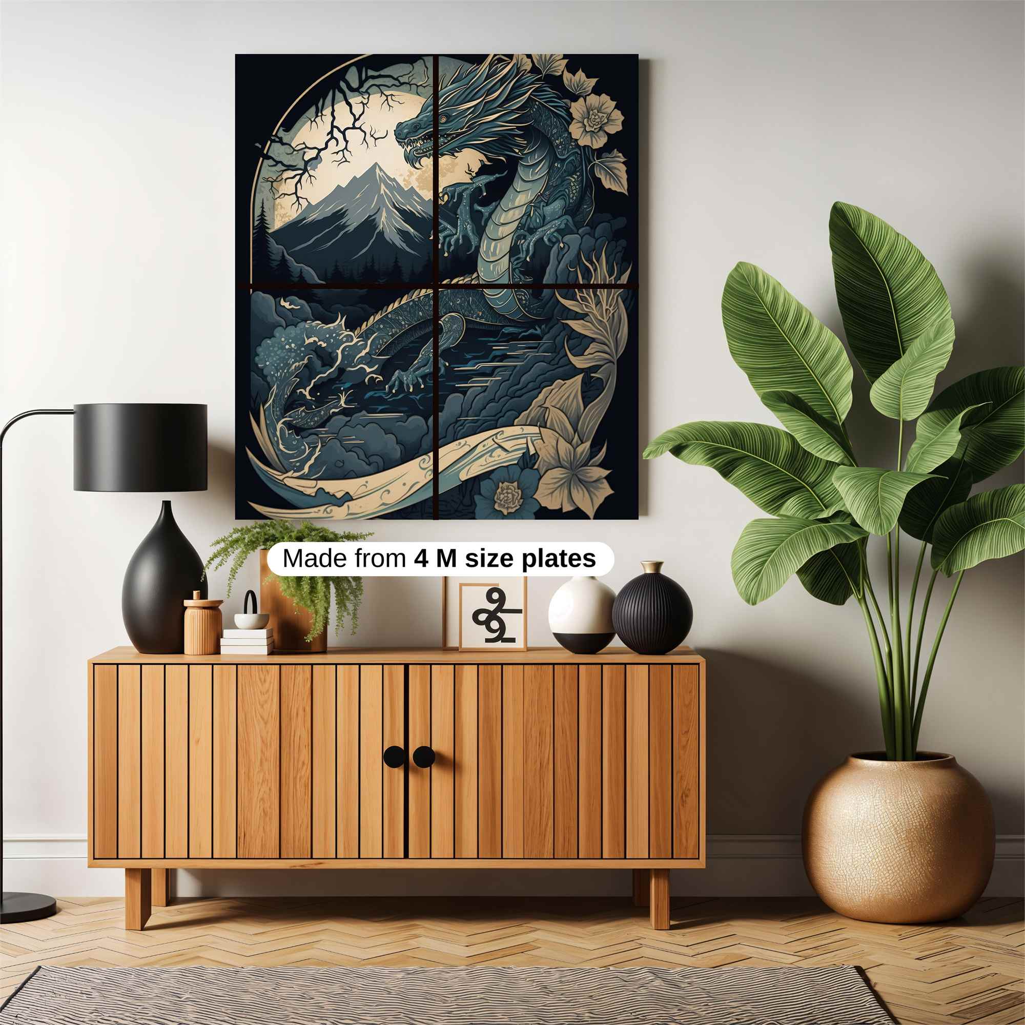 Dragon Serenity Safe Wall Magnetic / M