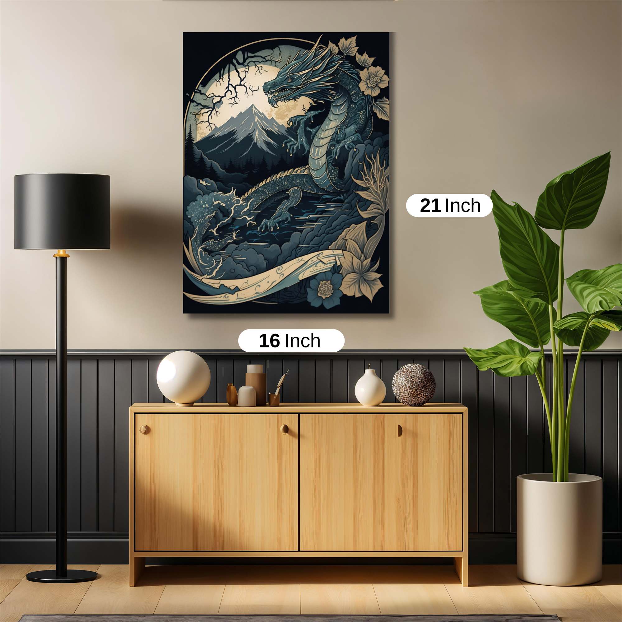Dragon Serenity Safe Wall Magnetic / M