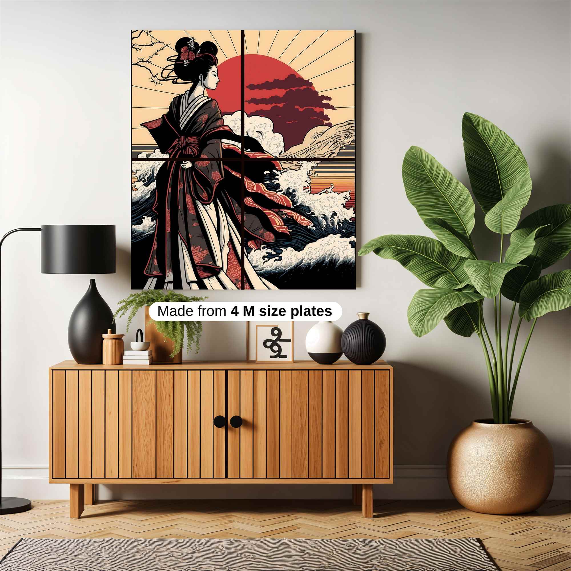 Geisha Serenity Safe Wall Magnetic / M