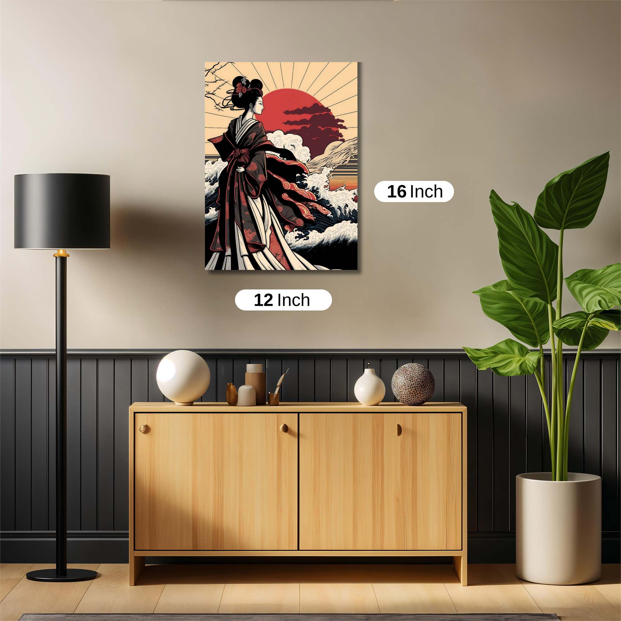 Geisha Serenity Safe Wall Magnetic / M