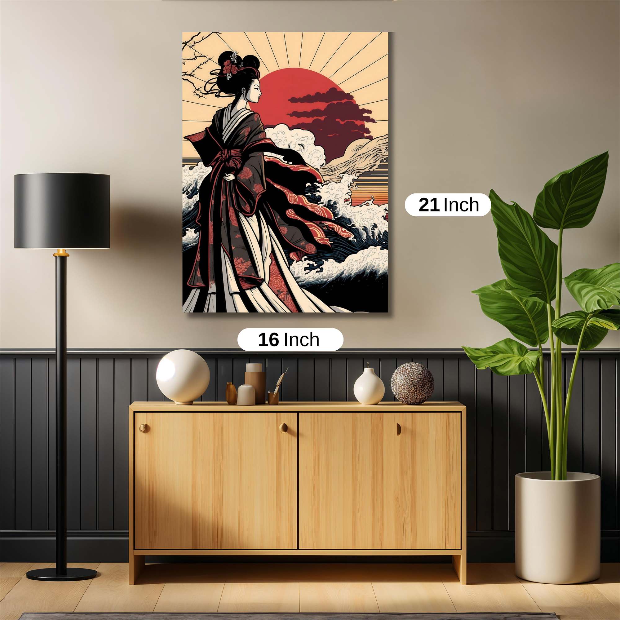 Geisha Serenity Safe Wall Magnetic / M