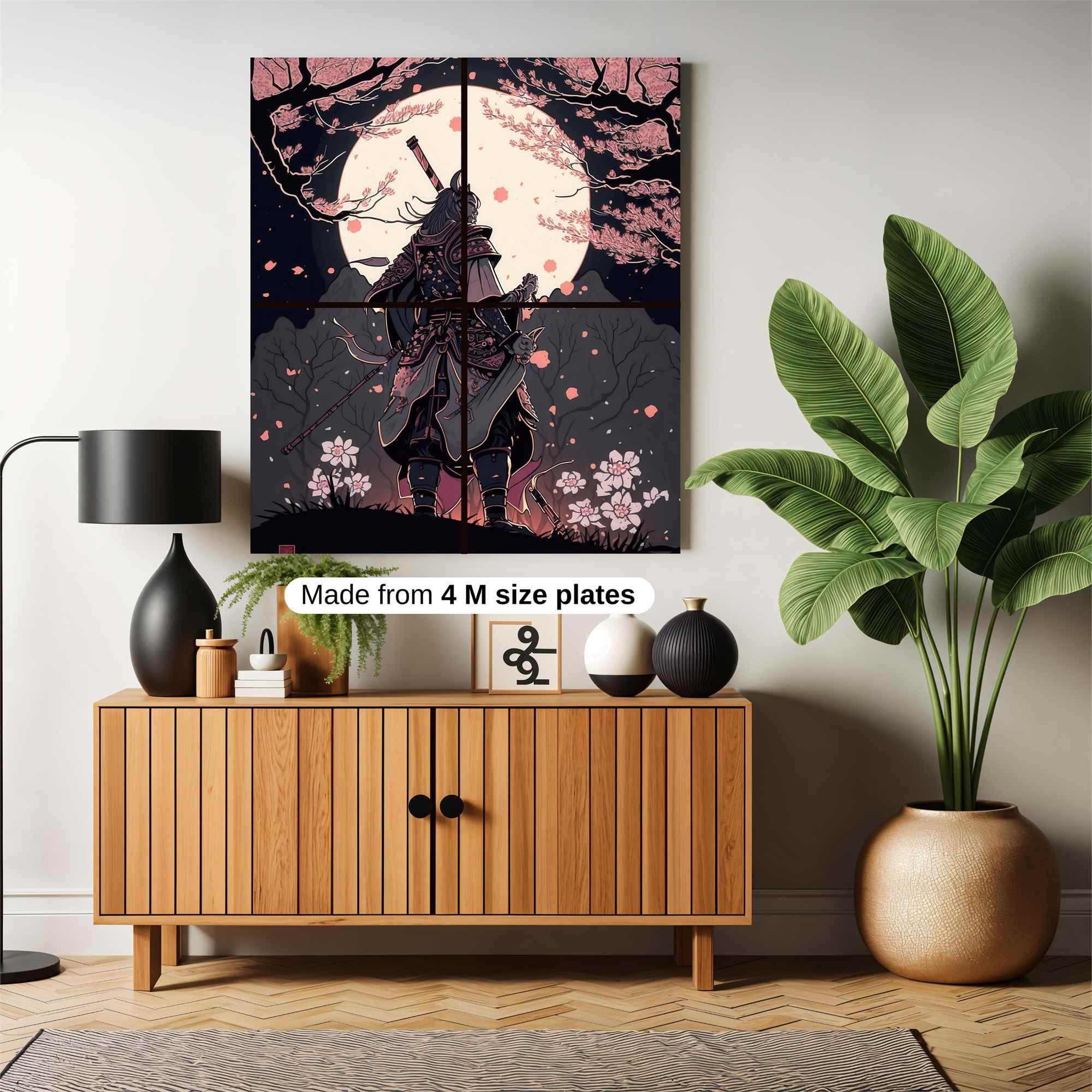 Samurai Serenity Safe Wall Magnetic / M