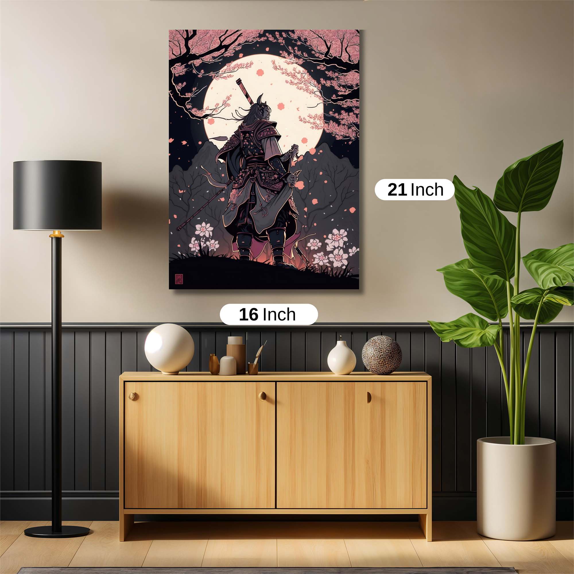 Samurai Serenity Safe Wall Magnetic / M