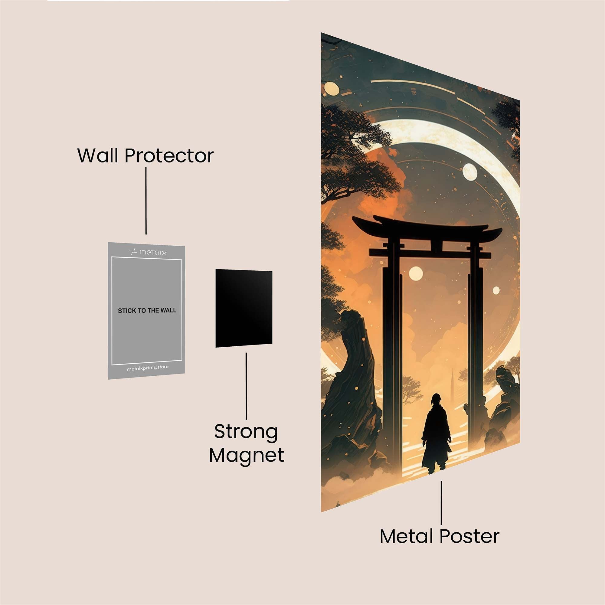 Torii Tranquil Safe Wall Magnetic / M