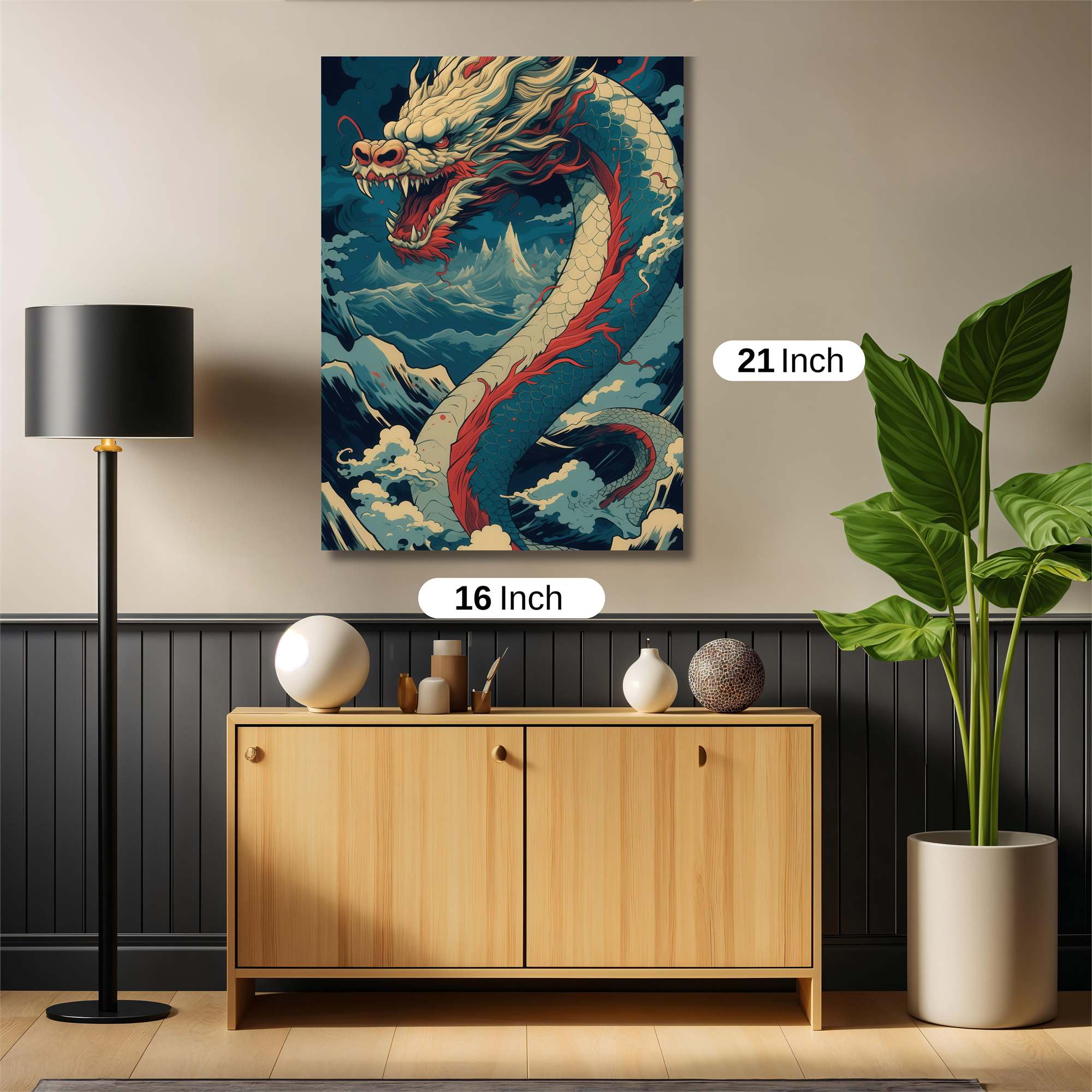 Dragon Majestic Safe Wall Magnetic / M