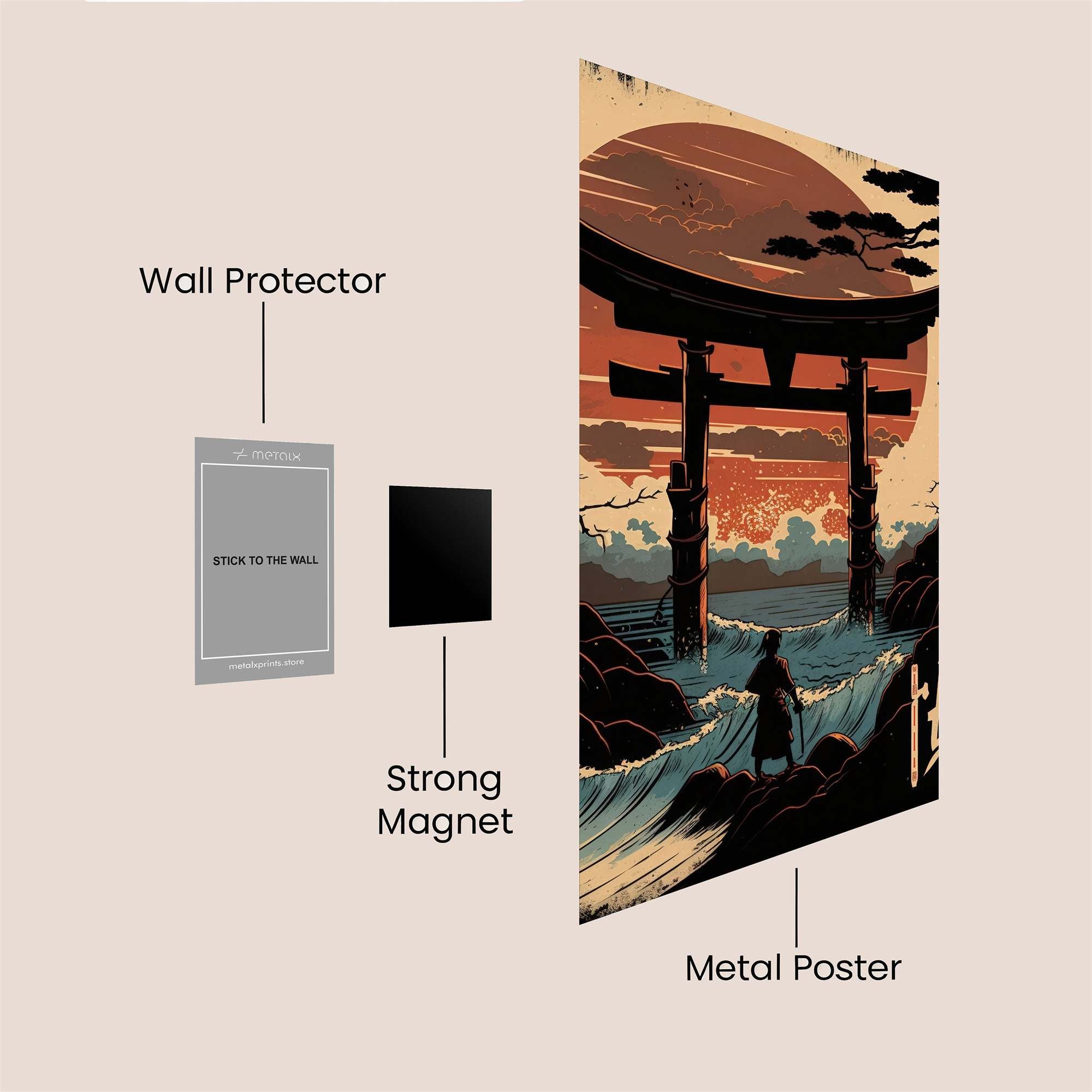 Torii Tranquility Safe Wall Magnetic / M