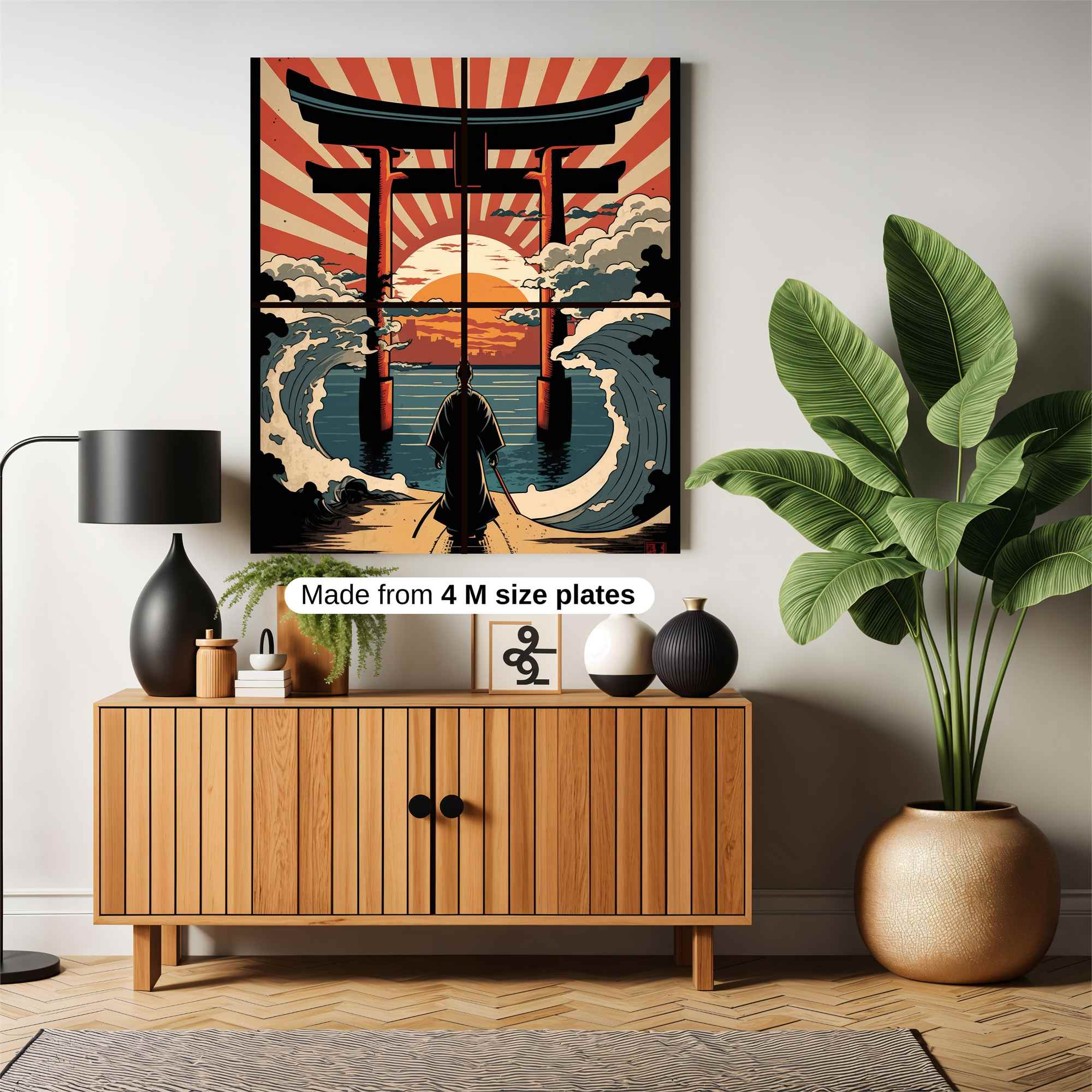 Samurai Serenity Safe Wall Magnetic / M