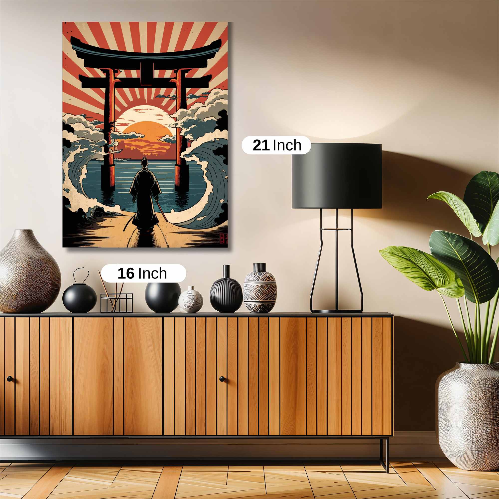 Samurai Serenity Safe Wall Magnetic / M