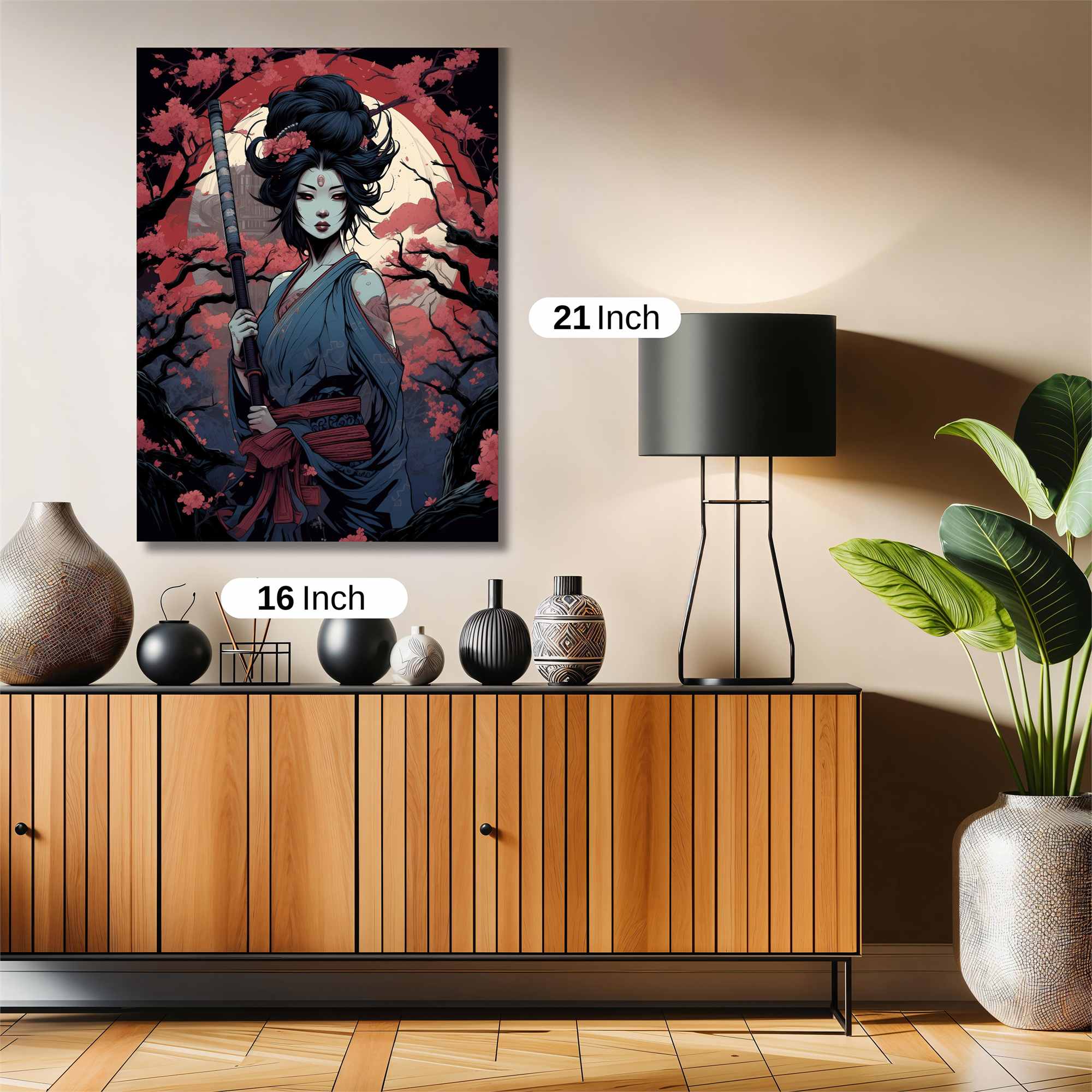 Samurai Serenity Safe Wall Magnetic / M