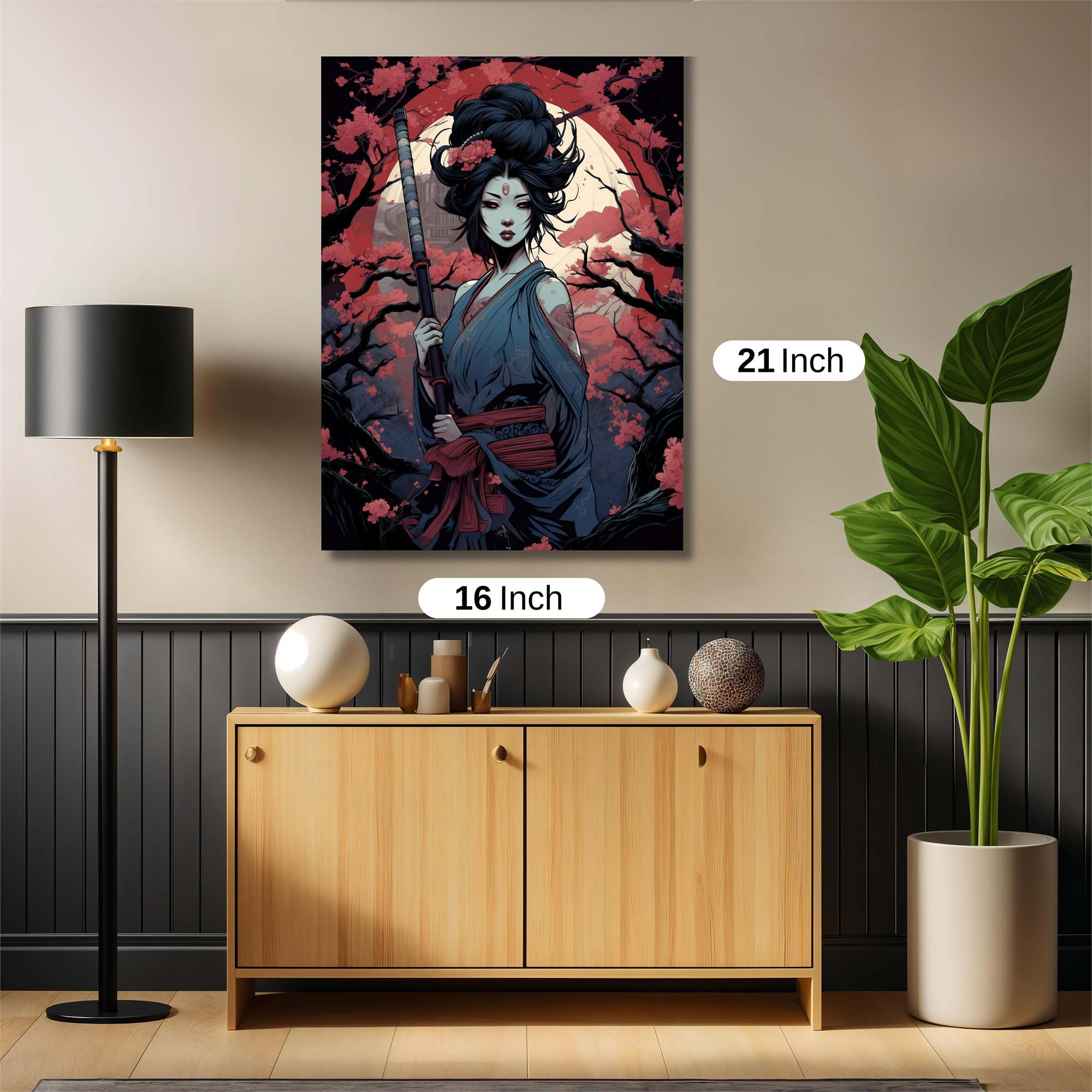 Samurai Serenity Safe Wall Magnetic / M