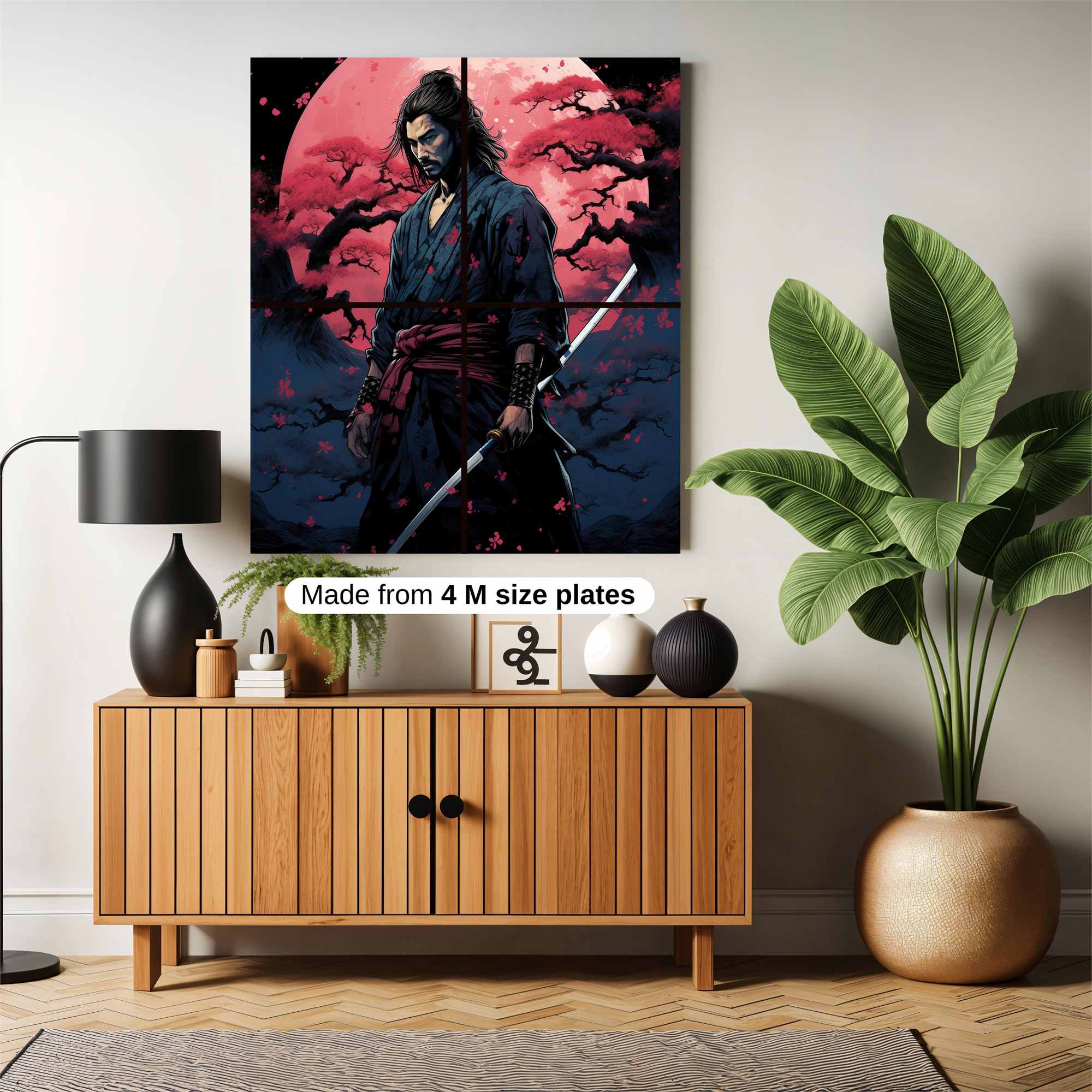 Samurai Serenity Safe Wall Magnetic / M