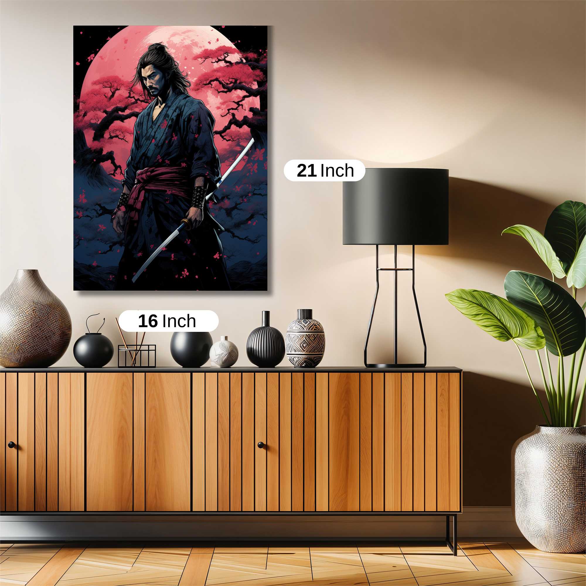Samurai Serenity Safe Wall Magnetic / M