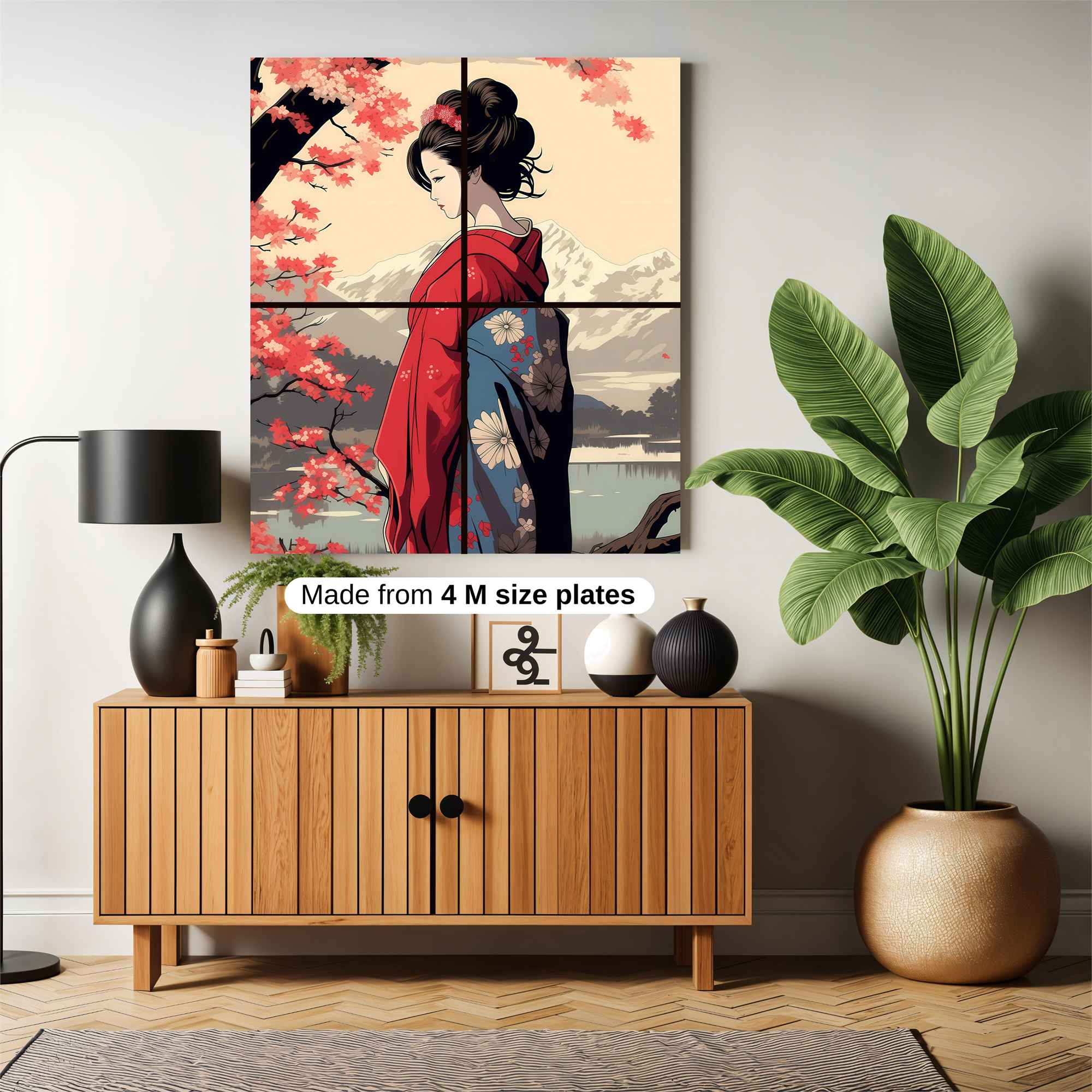 Geisha Serenity Safe Wall Magnetic / M