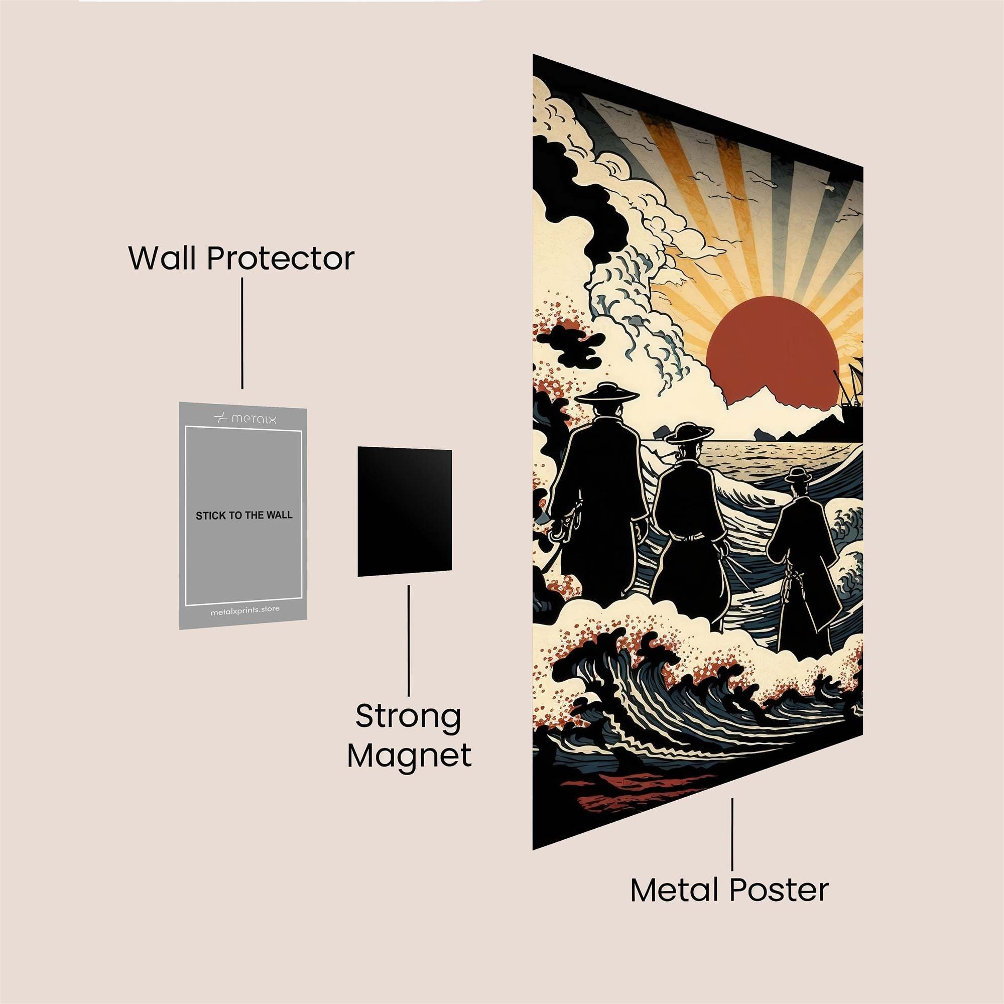 Voyagers Serene Safe Wall Magnetic / M